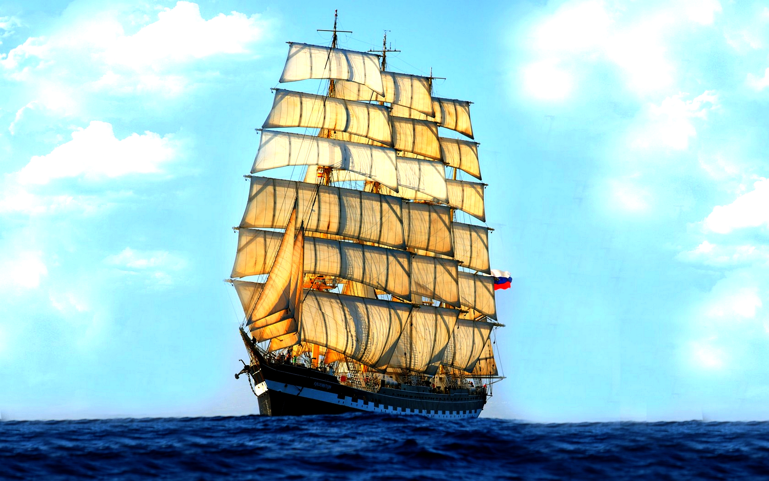 Sailing Ship Full HD Wallpaper and Background Image | 2560x1600 | ID ...
