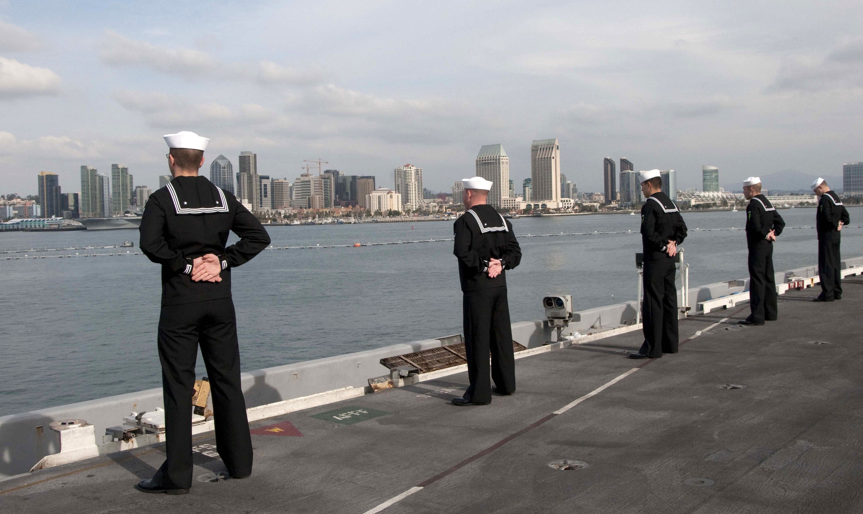 Sailors on the ship photo