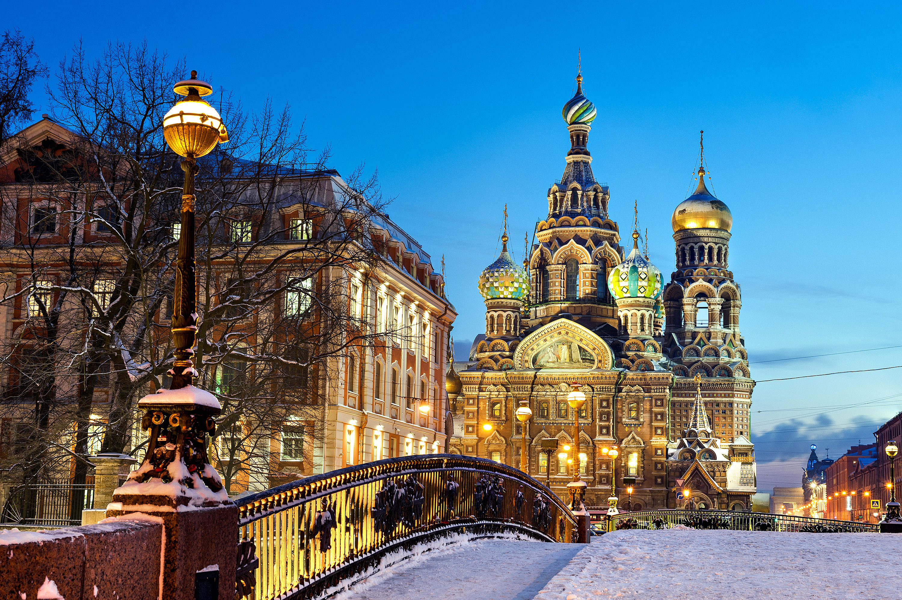 St. Petersburg, Russia: For the Wintery Ambiance