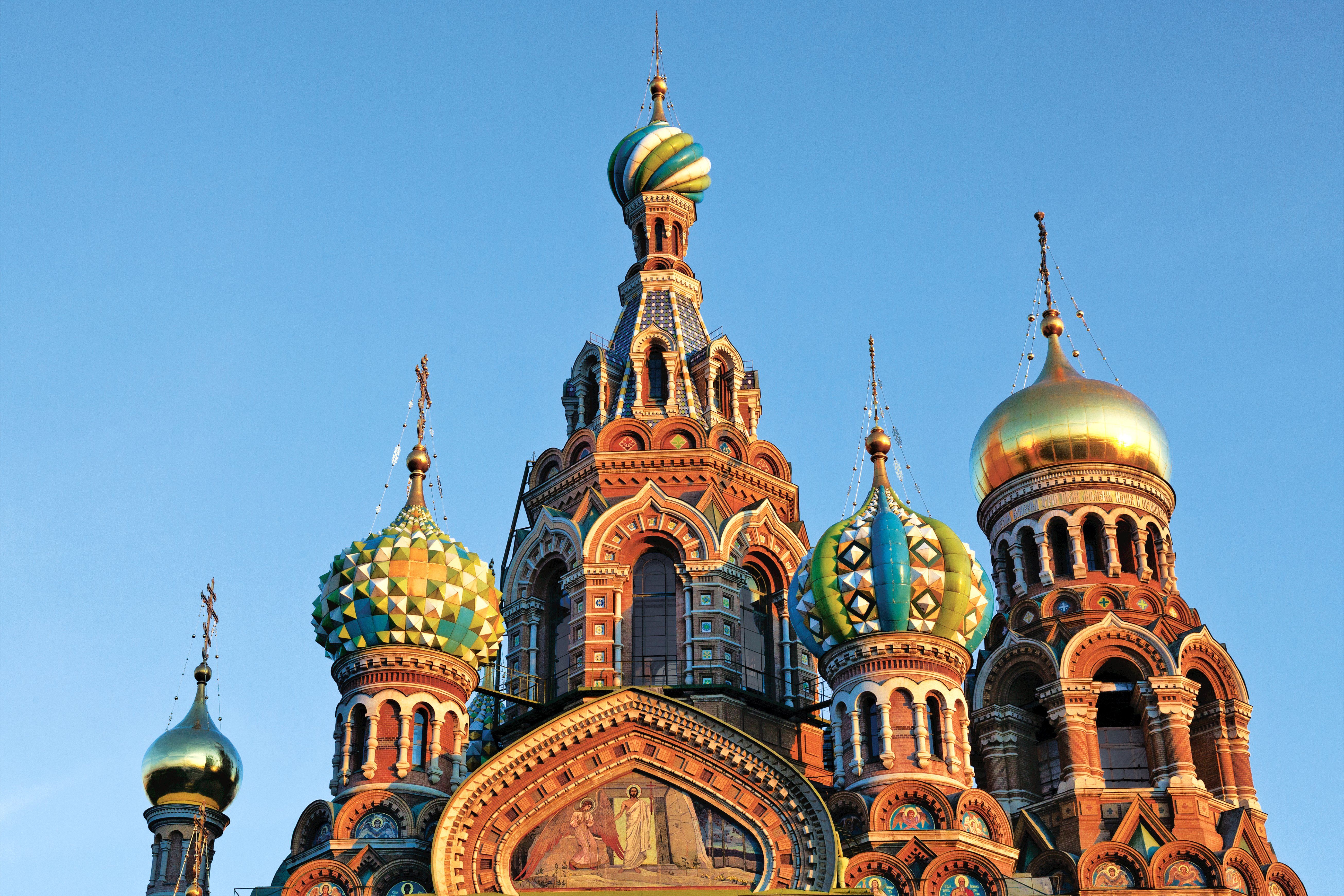St Petersburg, Russia's, Church on the Spilled Blood is one of the ...