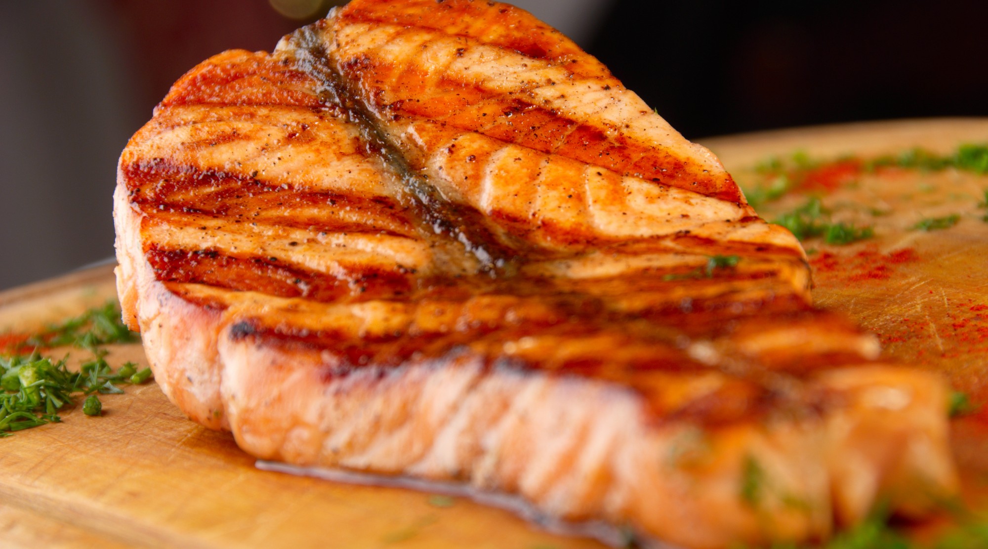 Smoky Salmon Steaks | The Splendid Table