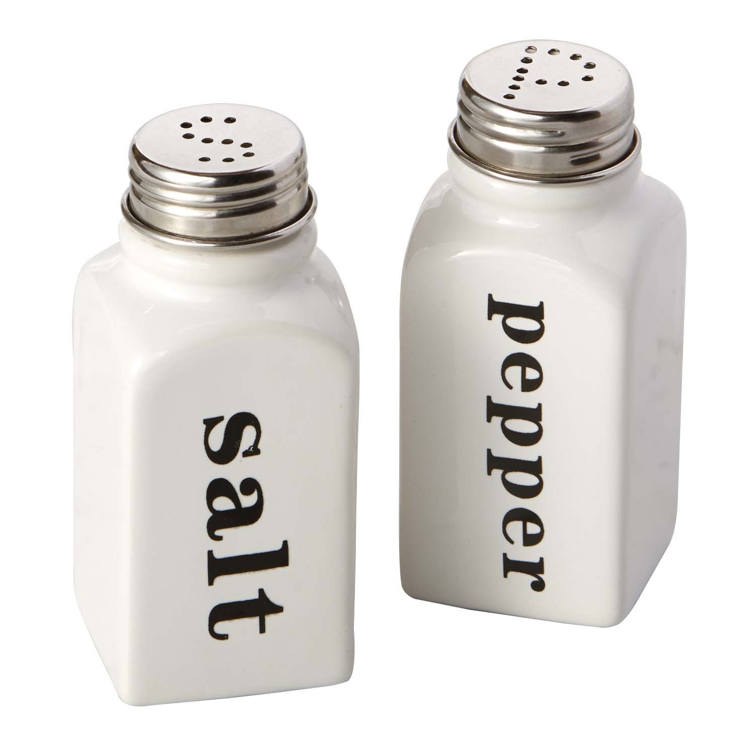 Wholesale White Ceramic Salt & Pepper Shakers – DII Design Imports