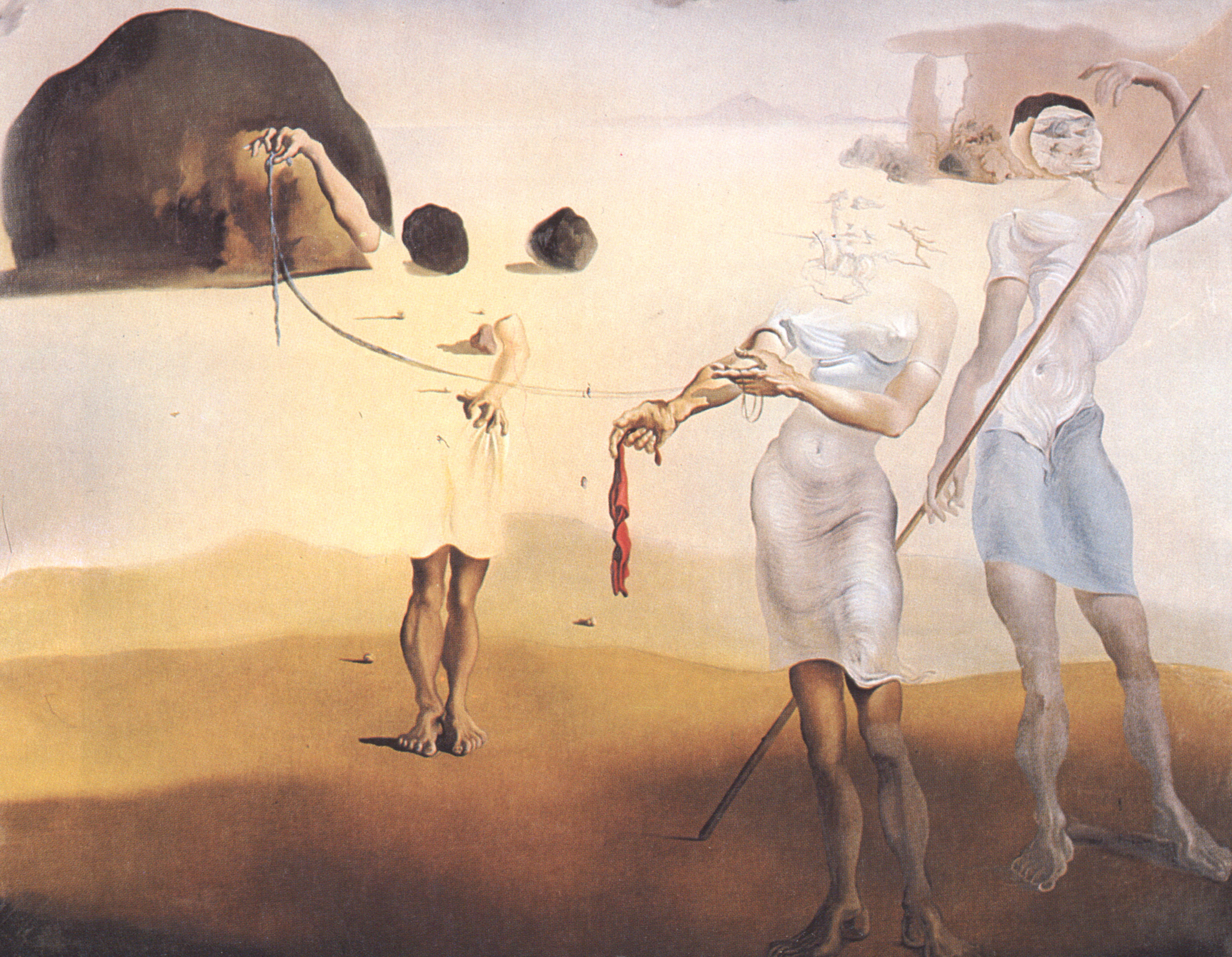 Salvador Dali Painting, Androgen, Relationship, Lover, Male, HQ Photo