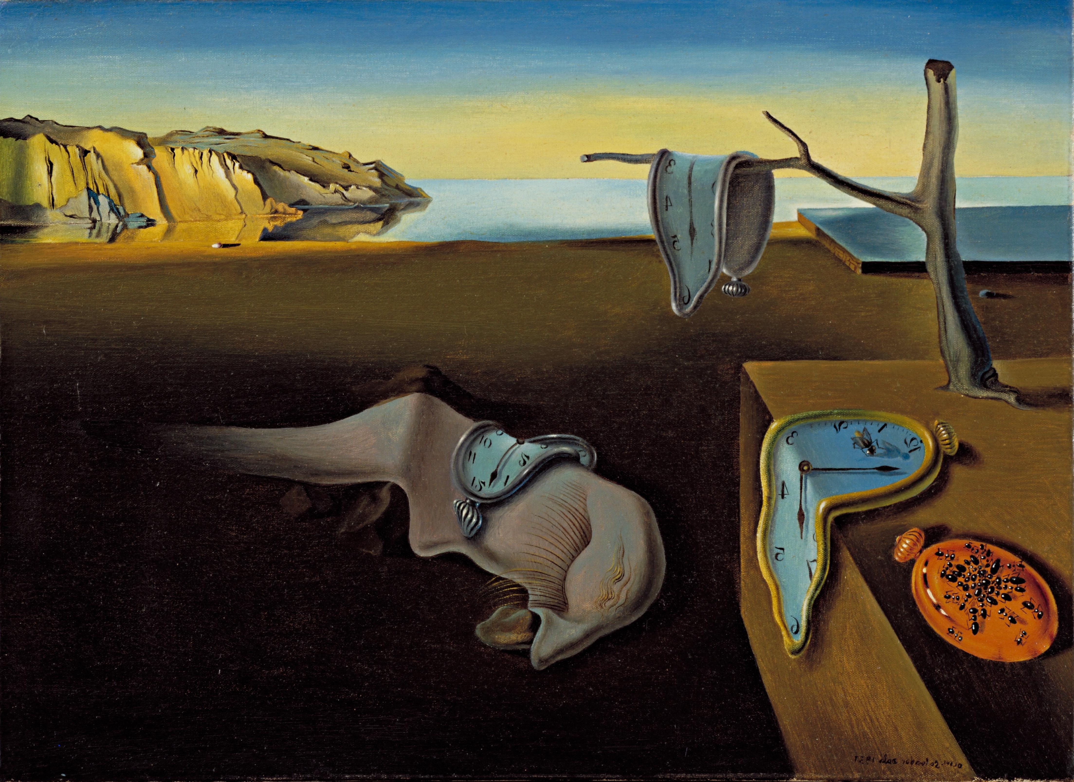 Salvador Dalí, Painting, Surreal, Classic Art, Melting, Clocks ...