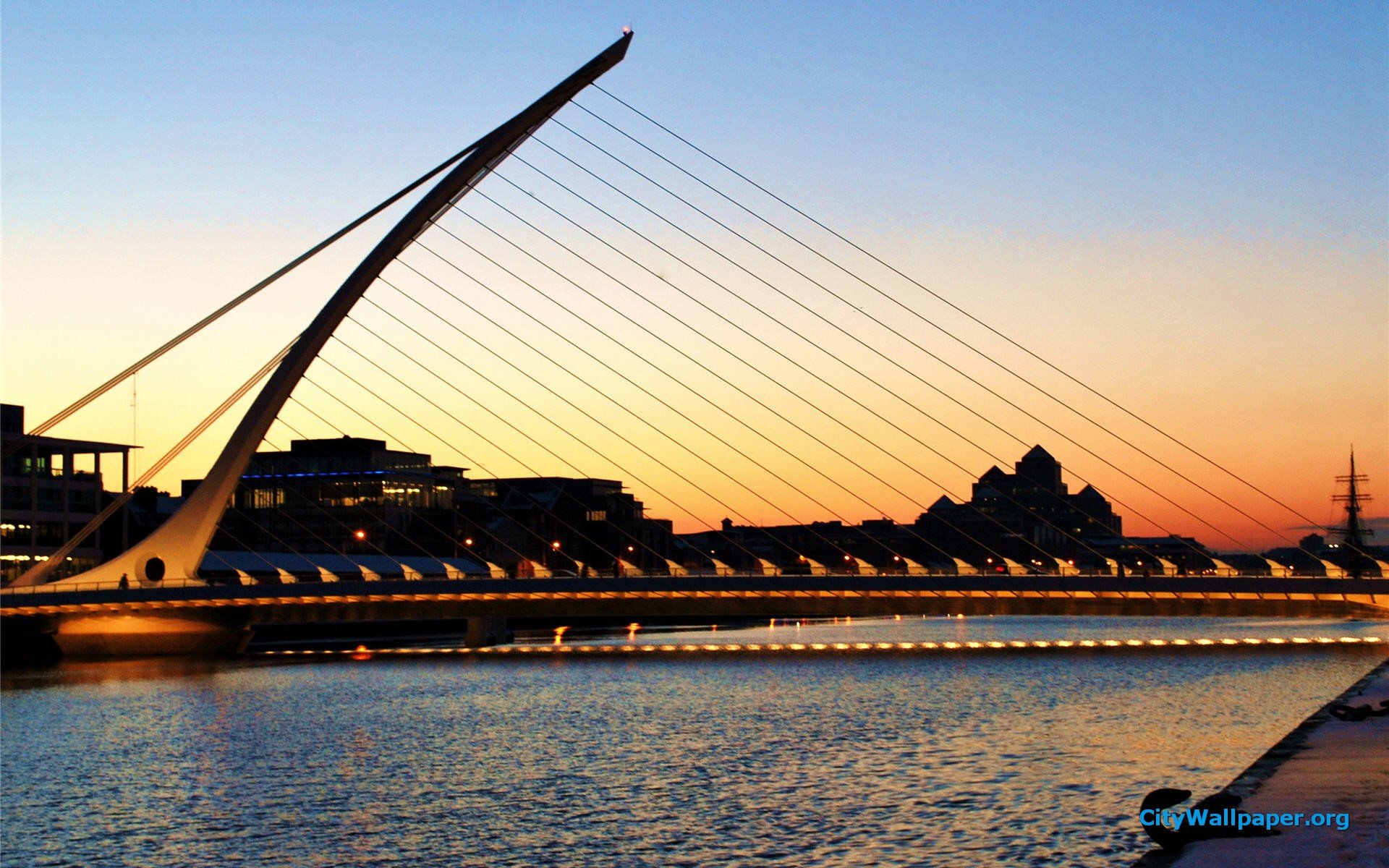 Samuel Beckett Bridge Dublin 486204 - WallDevil