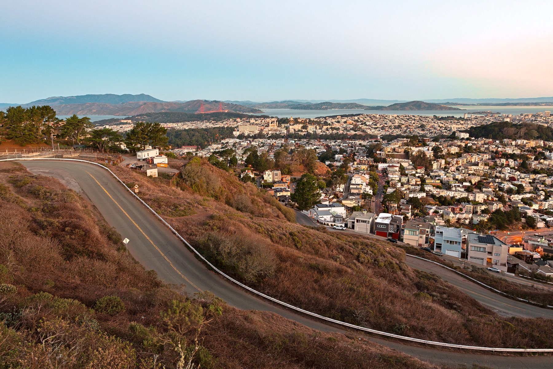 San Francisco Sunrise - HDR, Residence, Sf, Sepia, Sea, HQ Photo