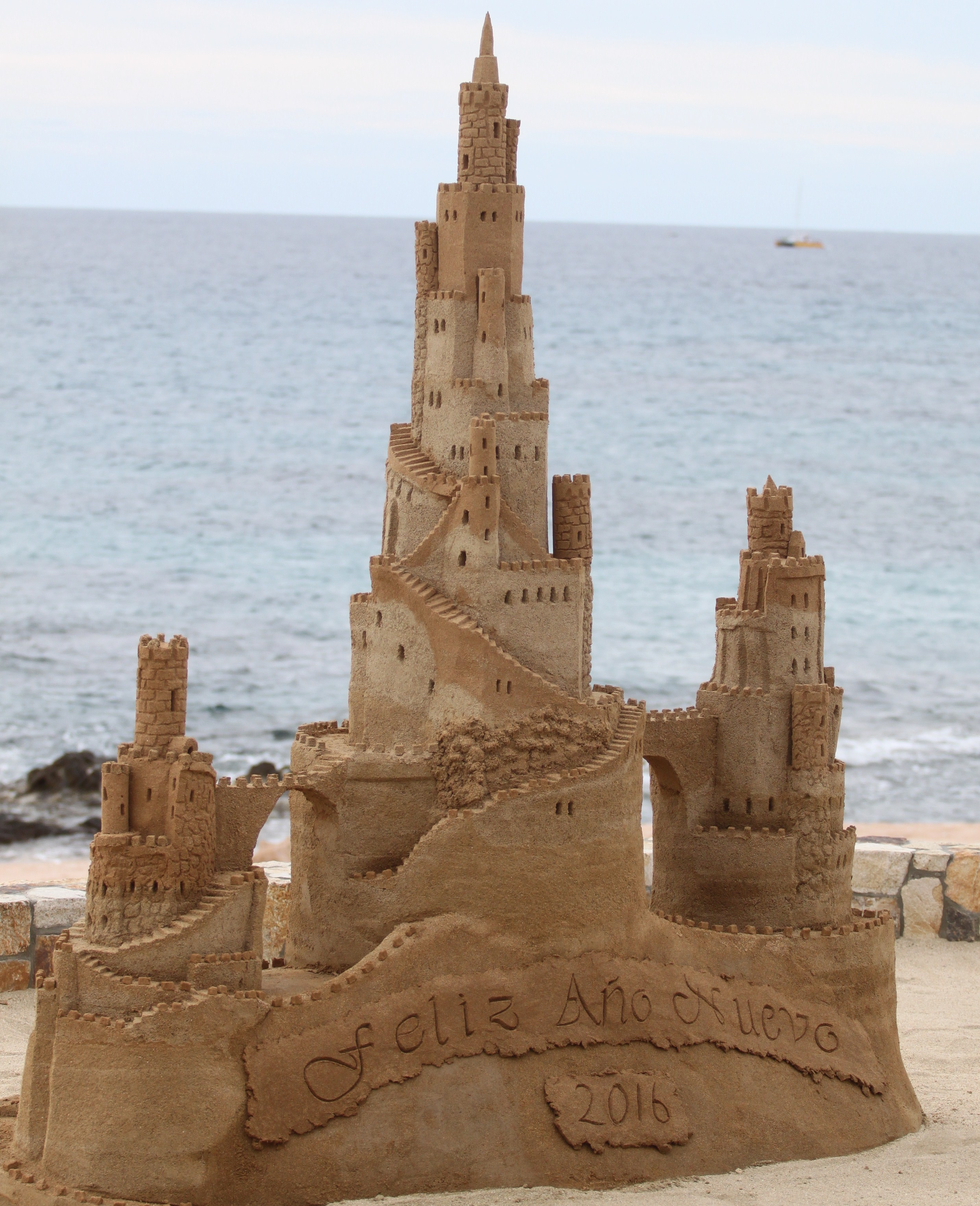 Sand castle photo