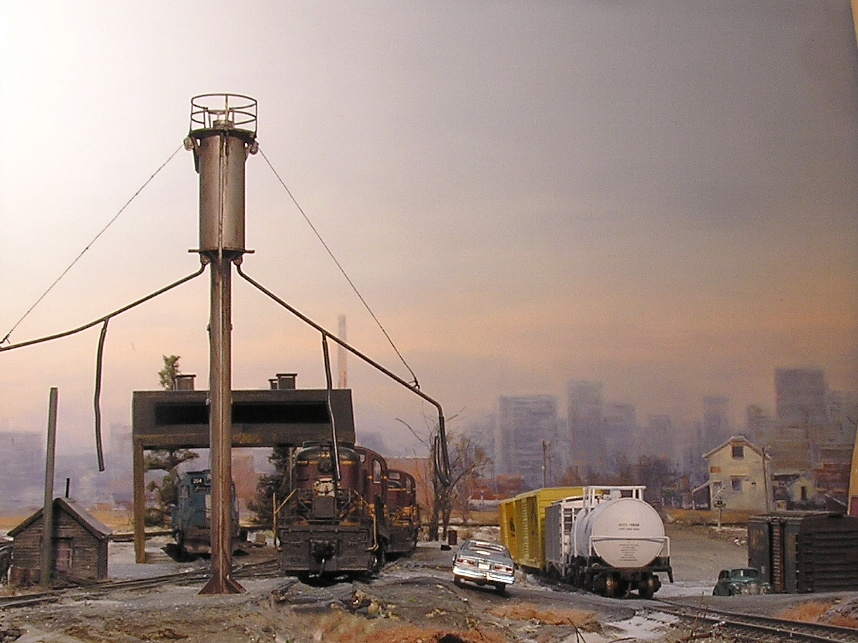 Evening at the Sand Tower - Model Railroader Magazine - Model ...