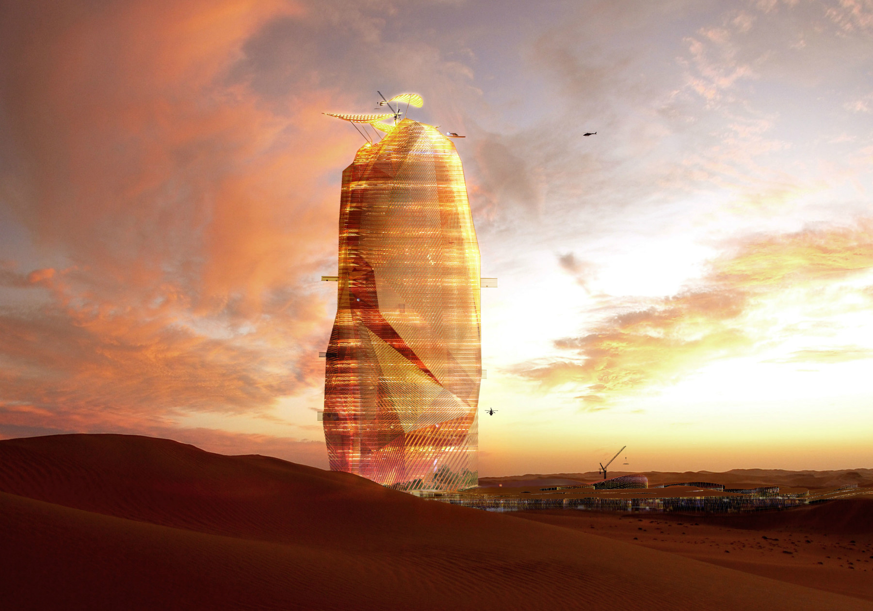 City Sand Tower| Manal Rachdi OXO Architectes & Nicolas Laisné ...
