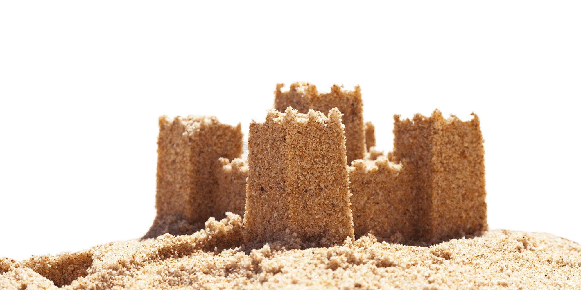 Sand Castle Four Towers transparent PNG - StickPNG