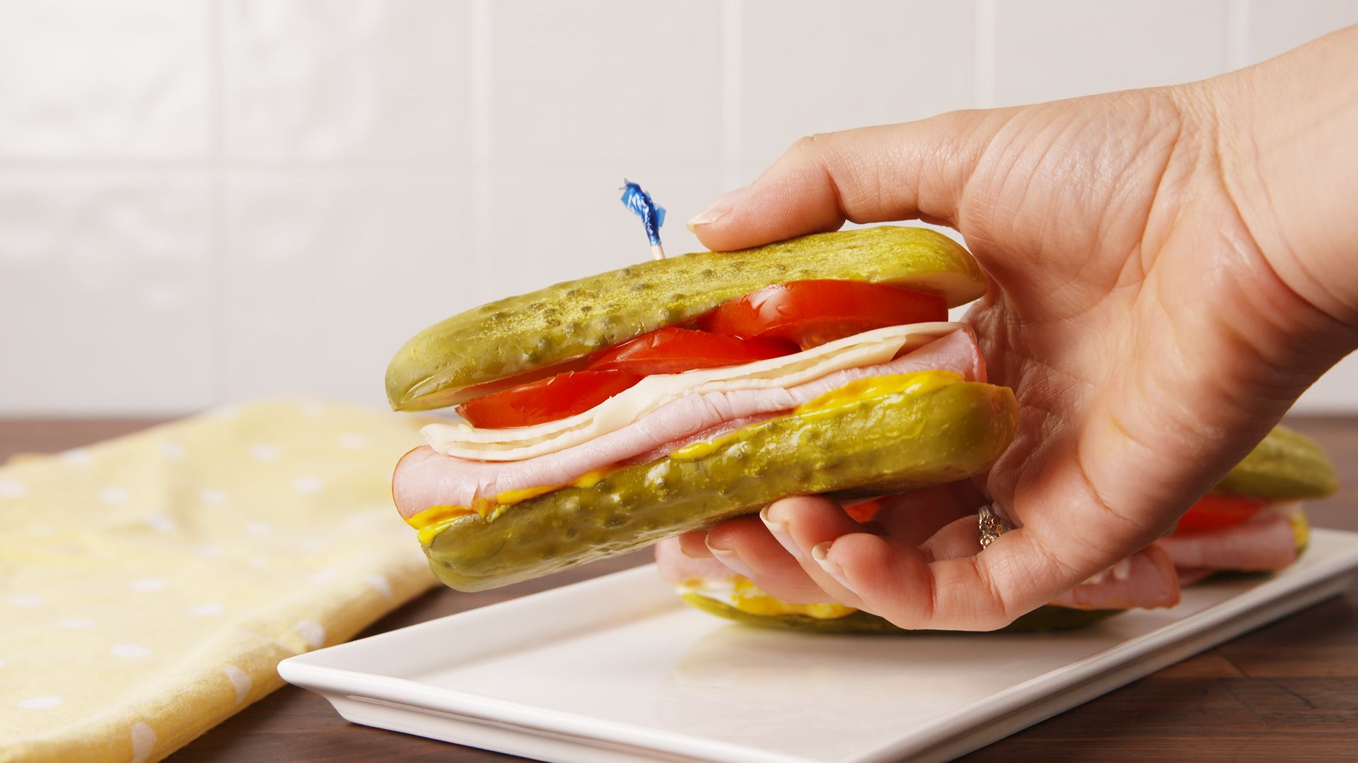Best Pickle Sub Sandwich Recipe - How to Make a Pickle Sub Sandwich