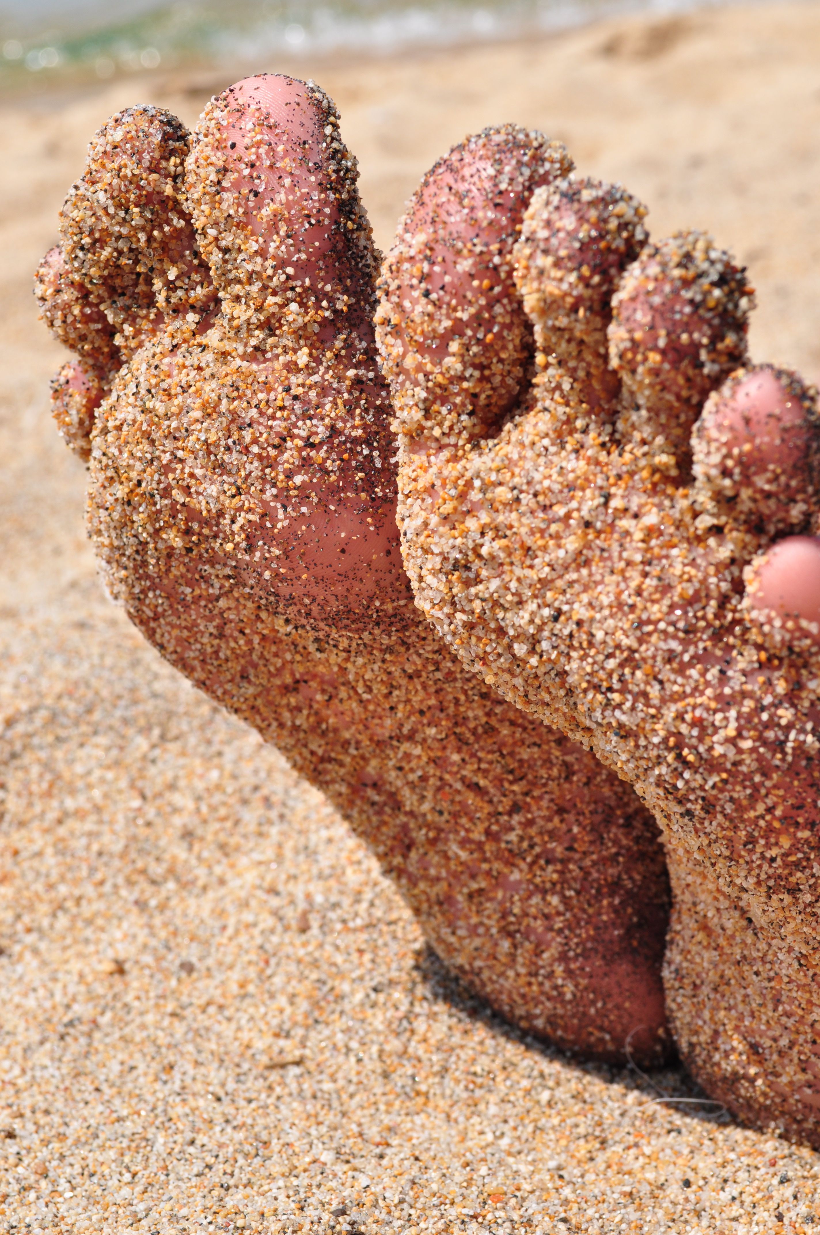 ⭐ the beach . sandy feet … | Pinteres…
