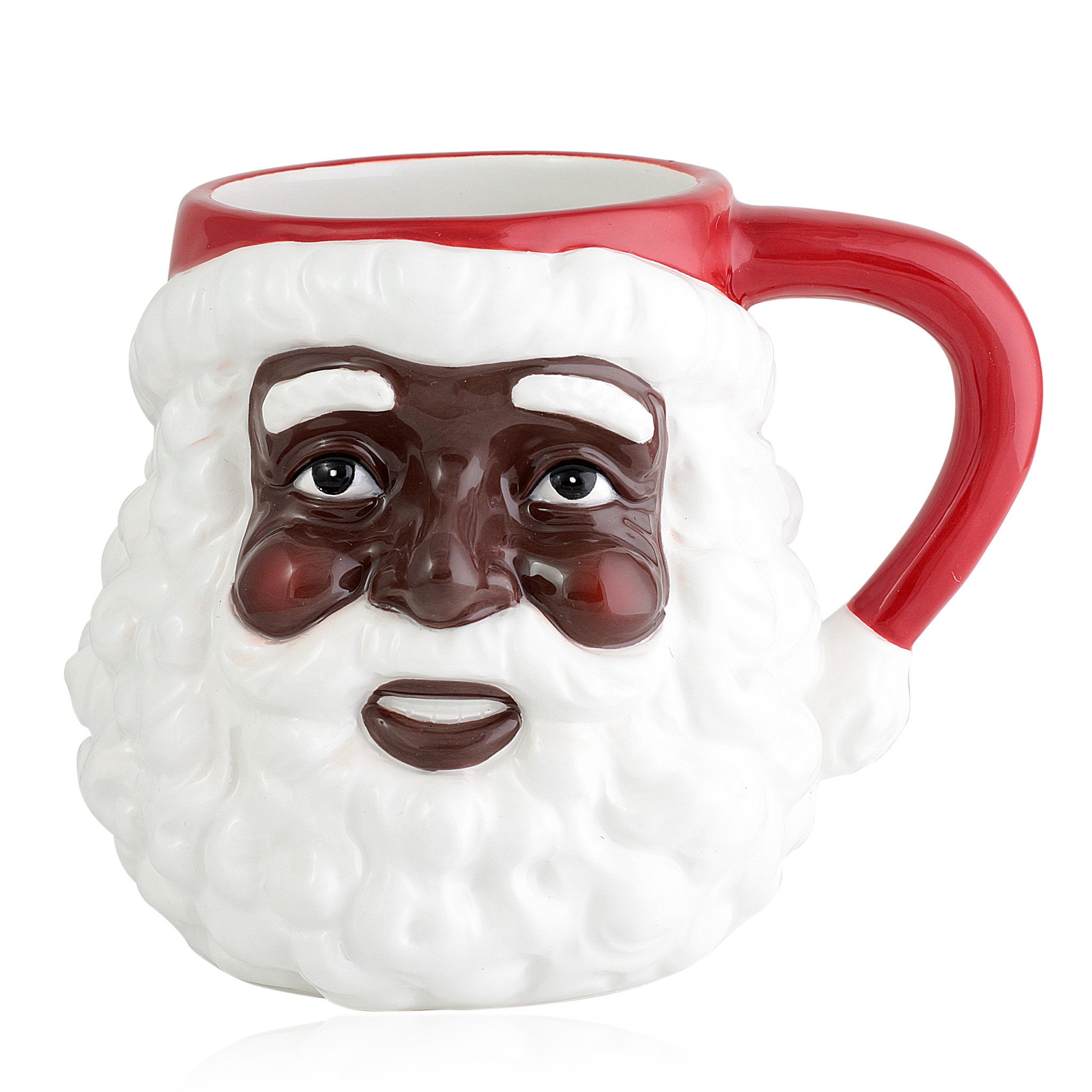 African American Santa Claus Mug (Ceramic - 16 ounce) | The Black ...
