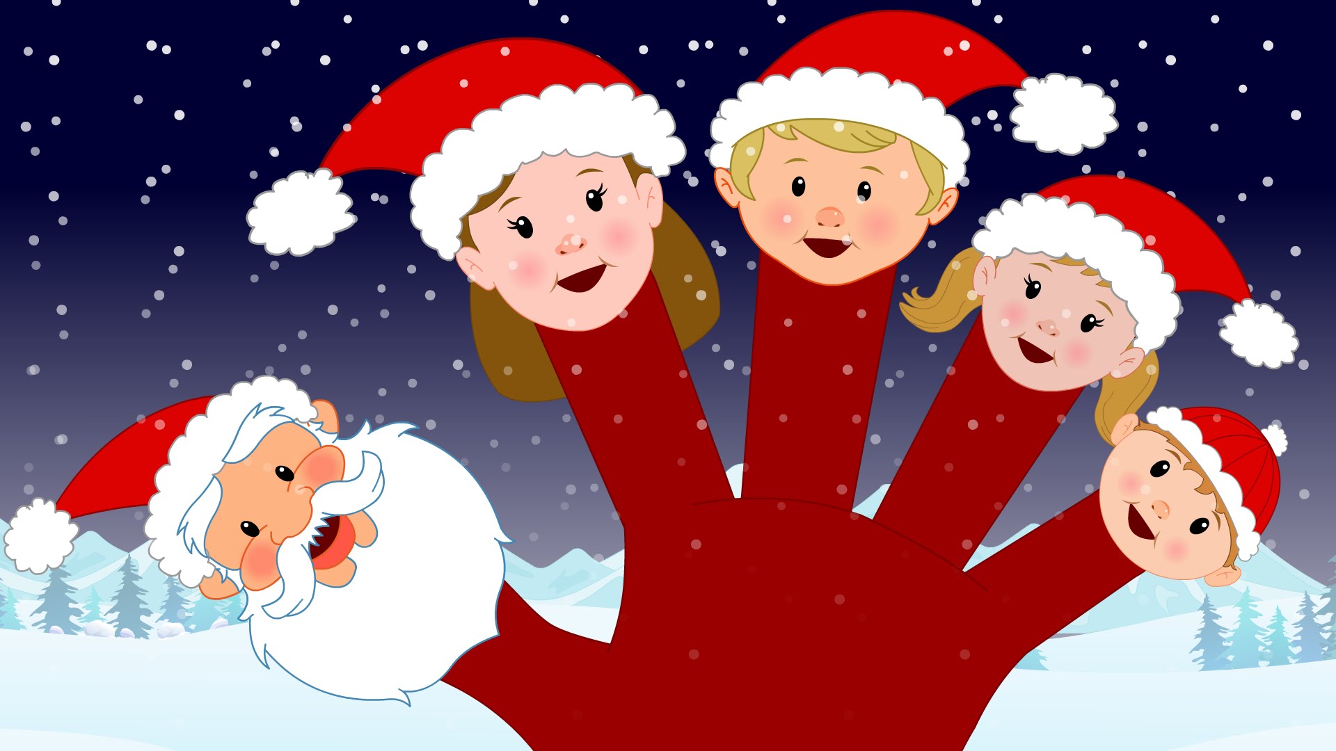 Finger Family Santa Claus | Santa Claus Nursery Rhymes | Christmas ...