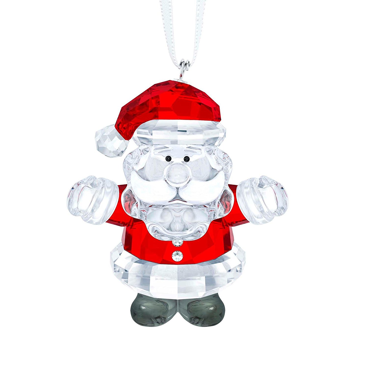 Amazon.com: Swarovski Crystal Santa Claus Ornament: Home & Kitchen
