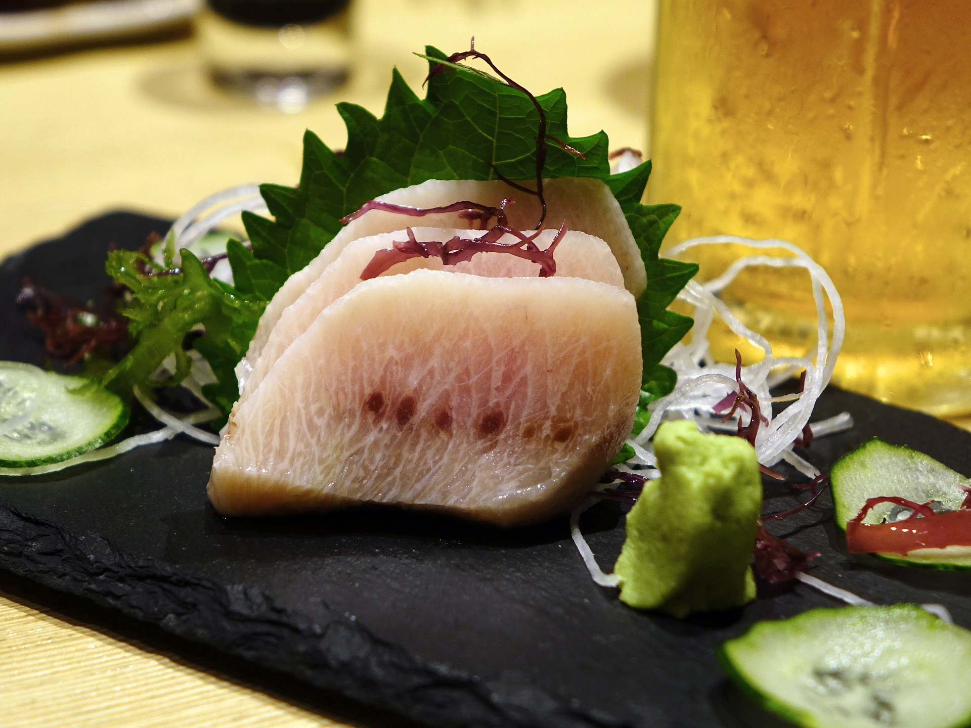 Sashimi dish photo