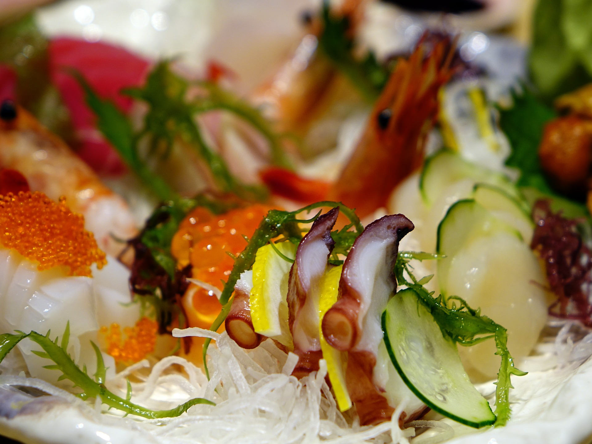 Sashimi dish photo