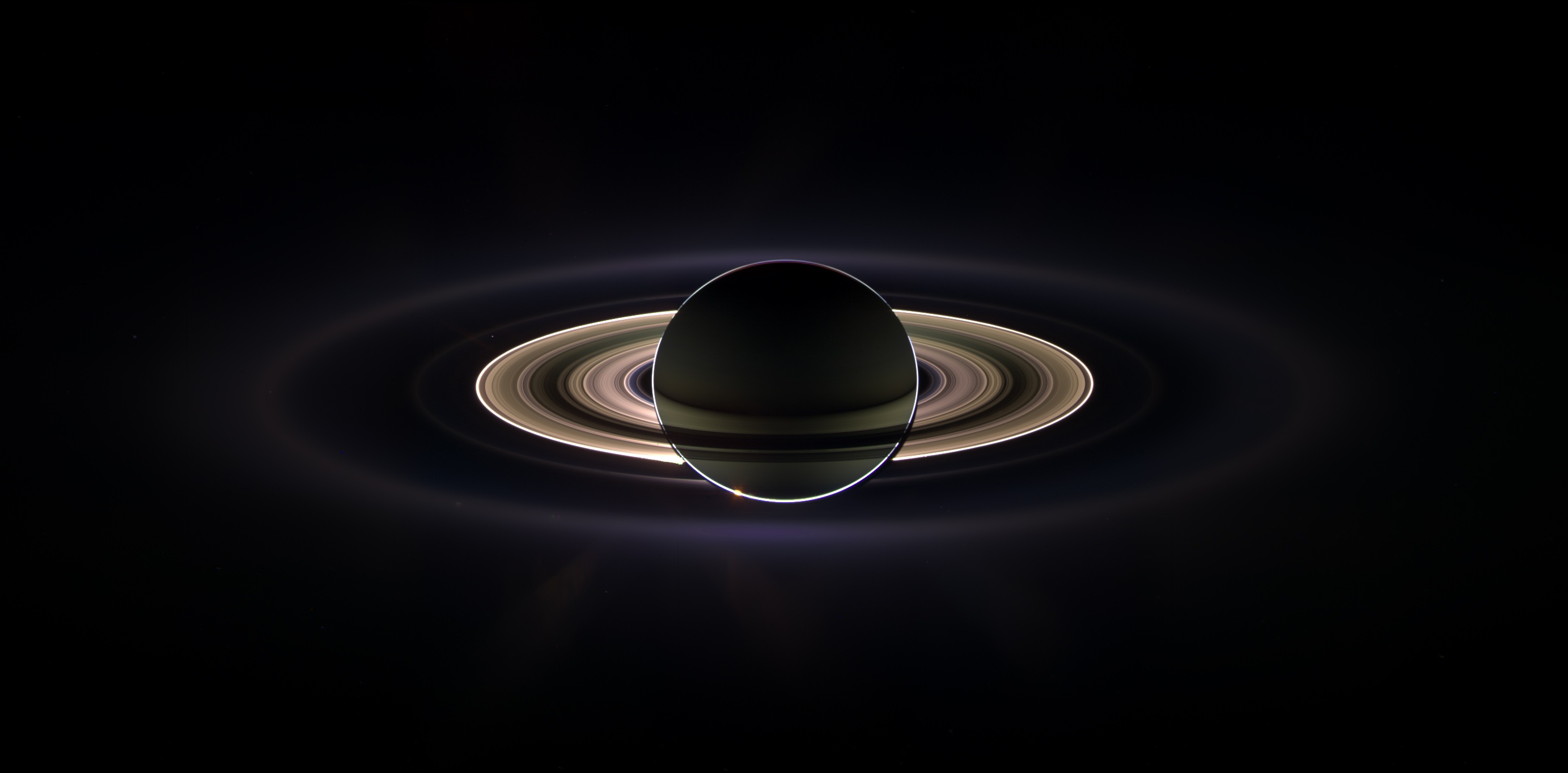 Saturn Eclipse, Eclipse, Lunar, Nature, Planet, HQ Photo