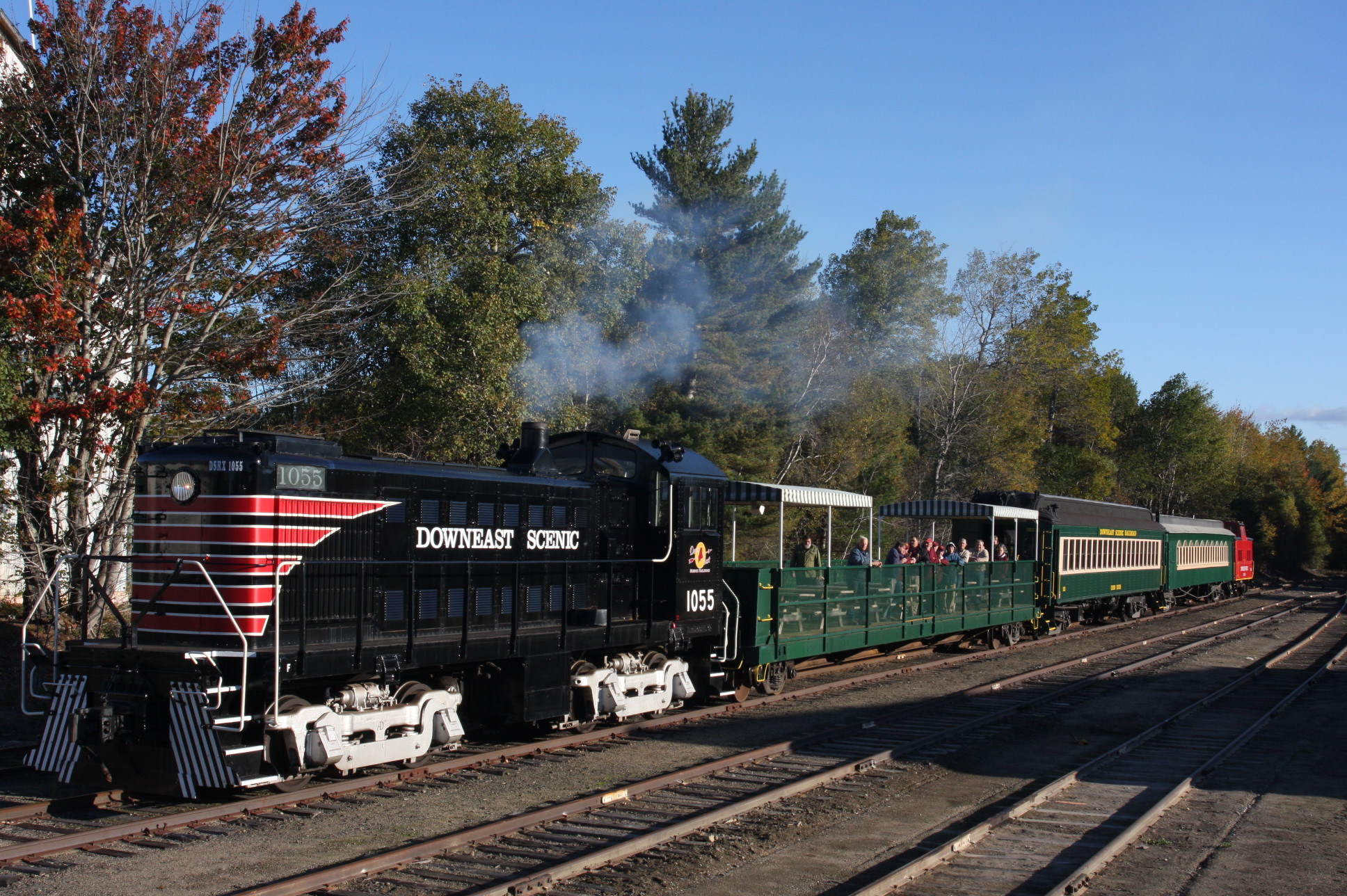 Downeast Scenic Railroad | Travel Maine's historic Calais Branch ...
