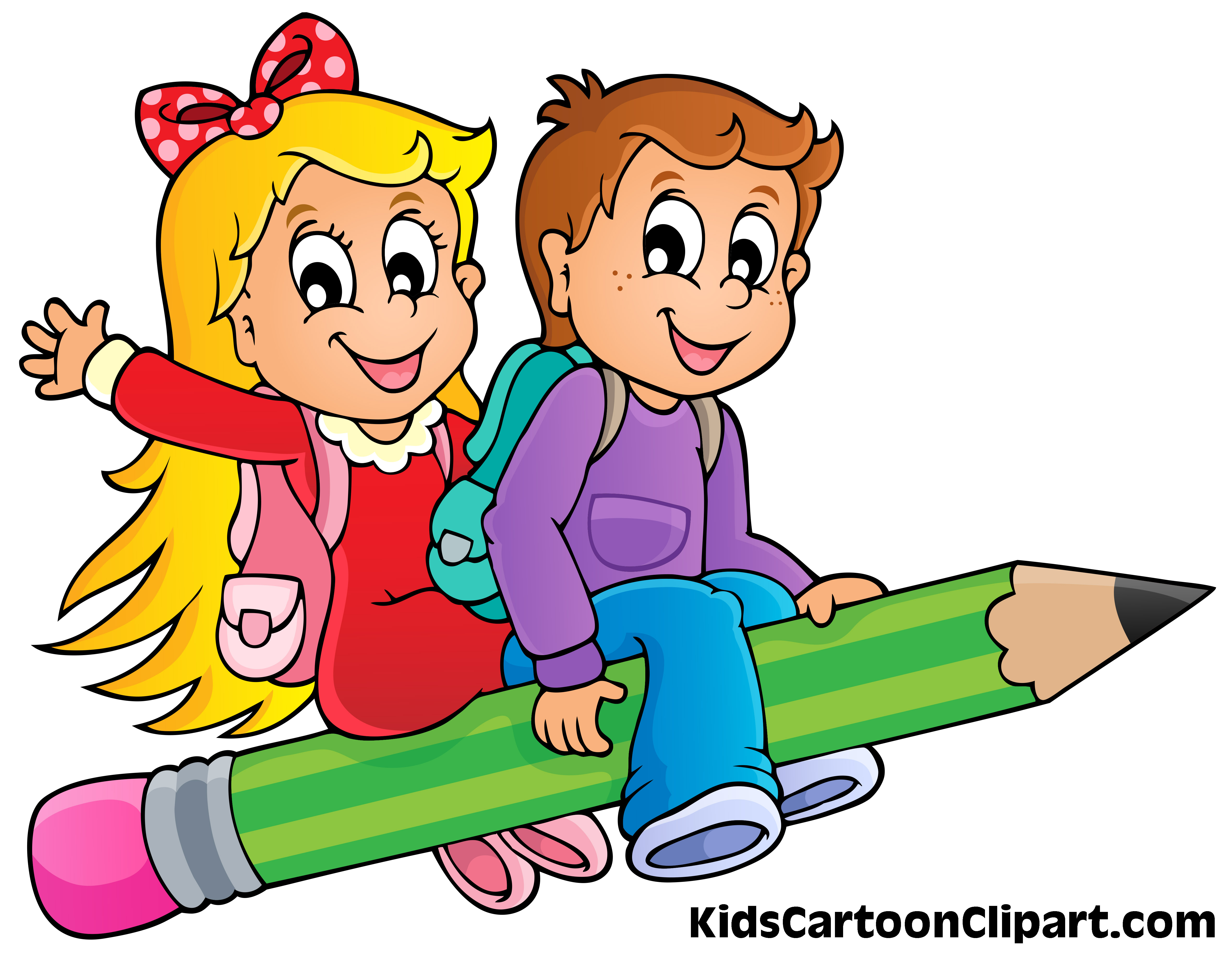 school boy and girl clipart 11 | Clipart Station