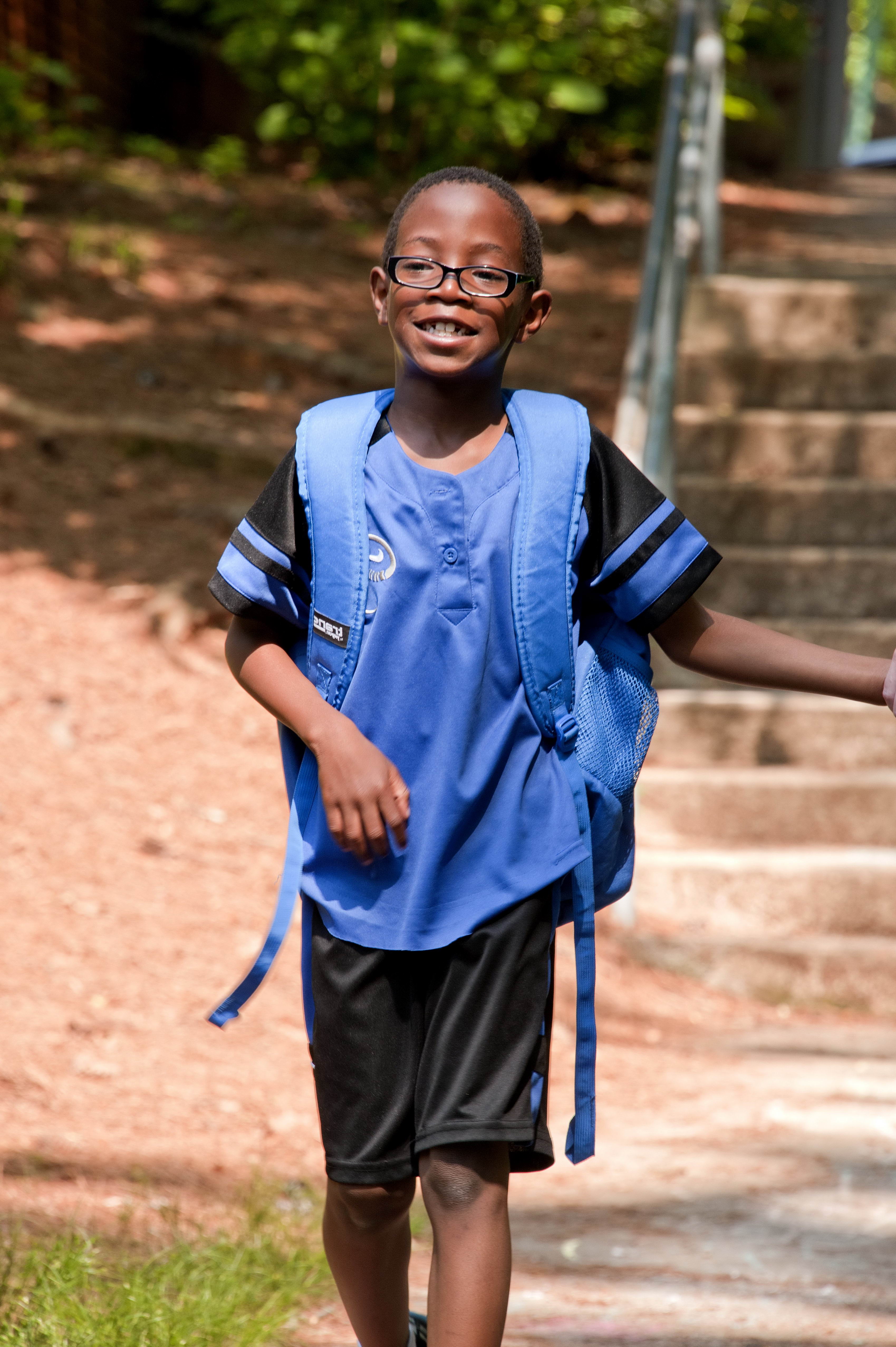 Free picture: young, African American, school boy, walking