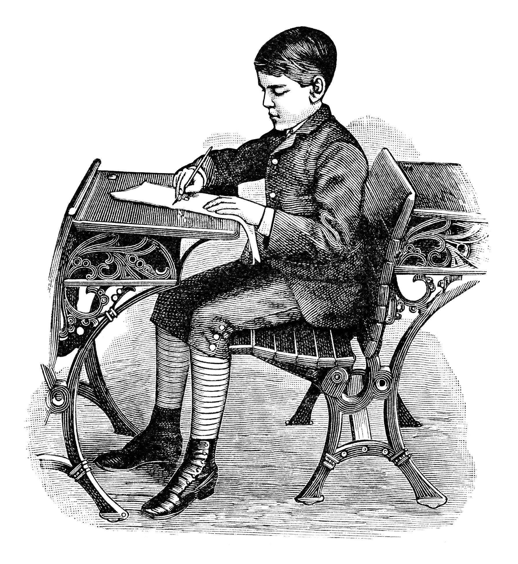 Vintage Victorian School Boy | Victorian Illustrations | Pinterest ...
