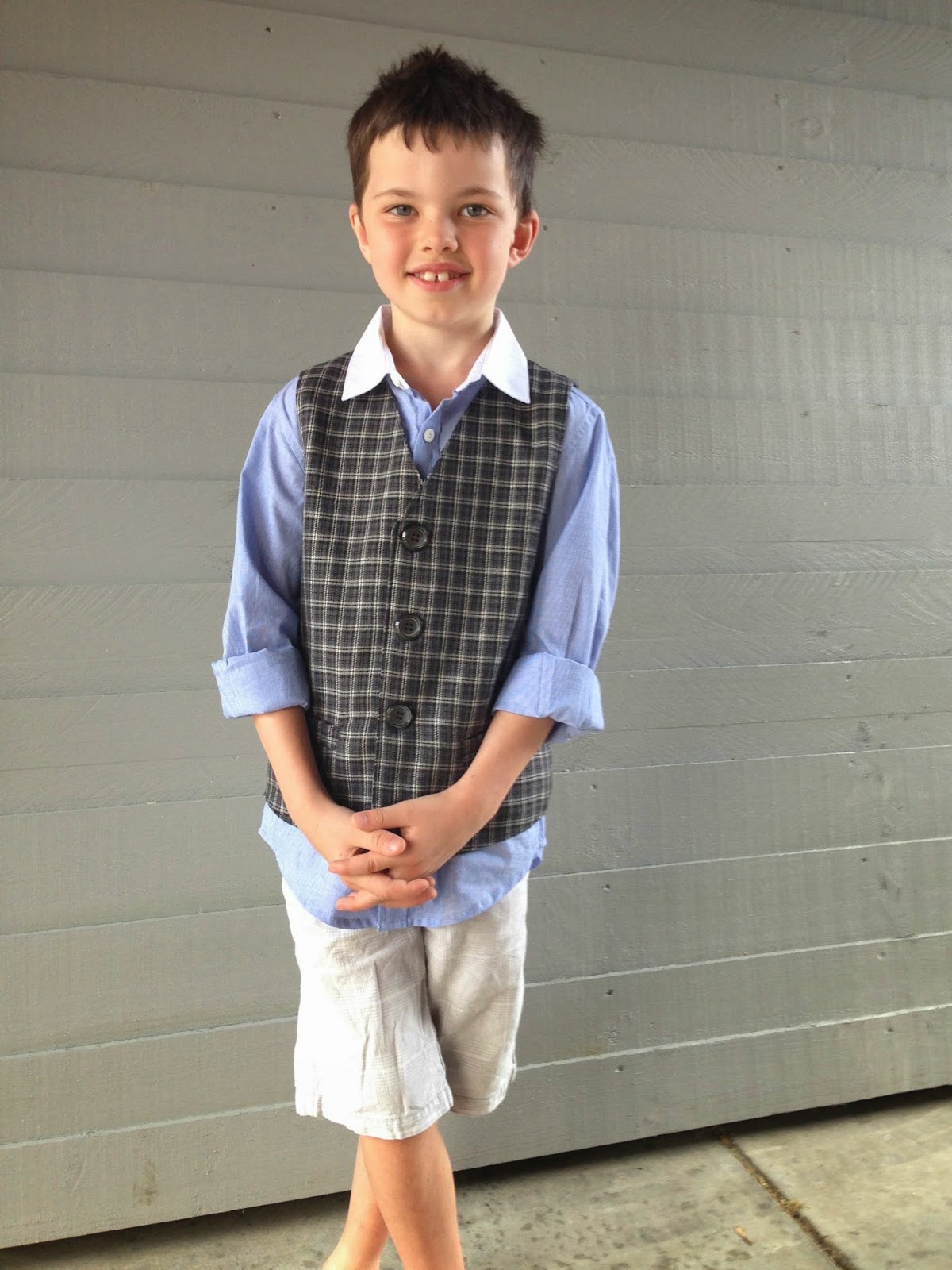 Sewn By Elizabeth: Sew Much Ado: Schoolboy Vest