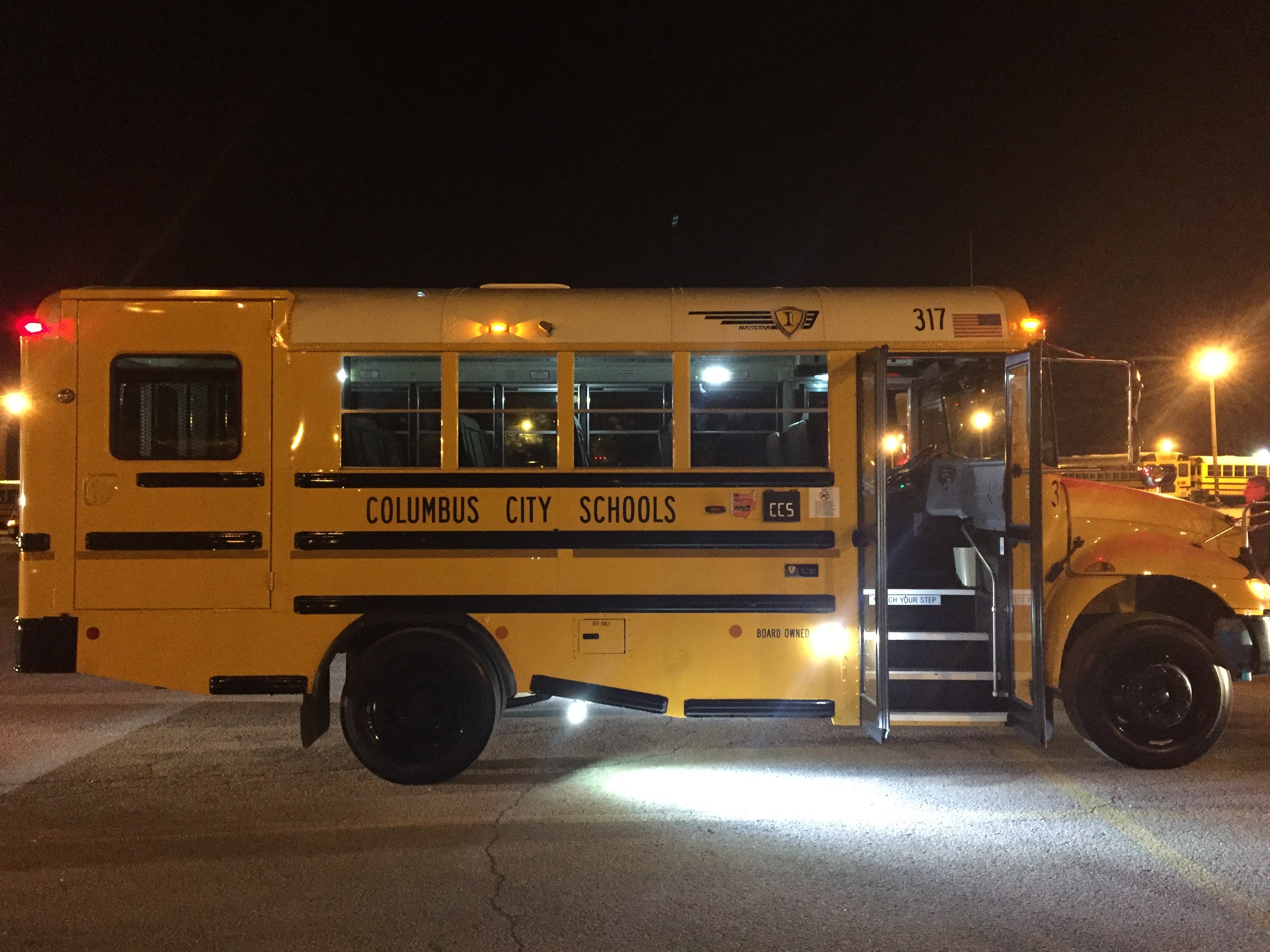 Safer school buses tested on Columbus streets | WBNS-10TV Columbus ...