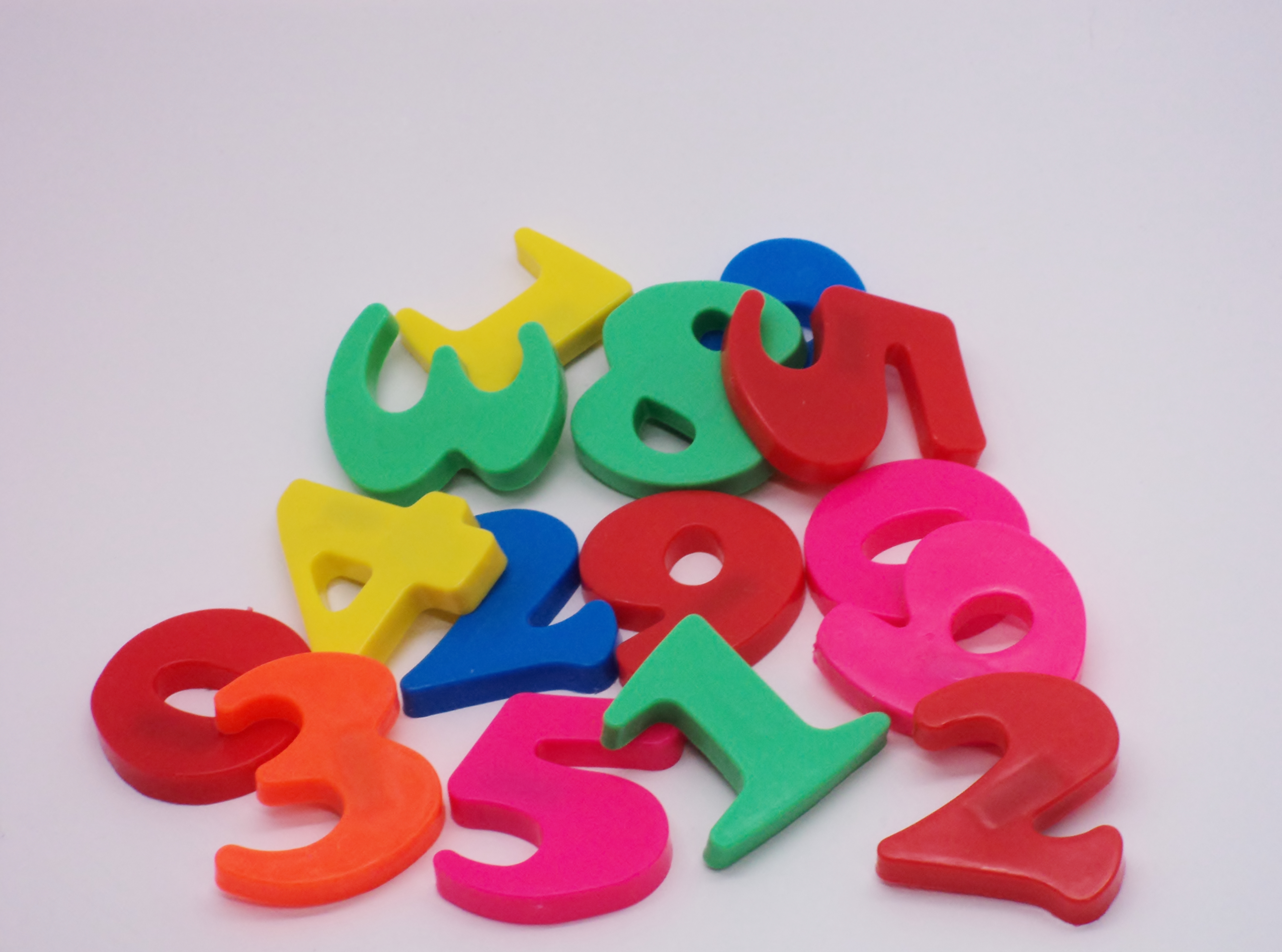 Scrambled Numbers, Count, Educational, Mixed, Numbers, HQ Photo