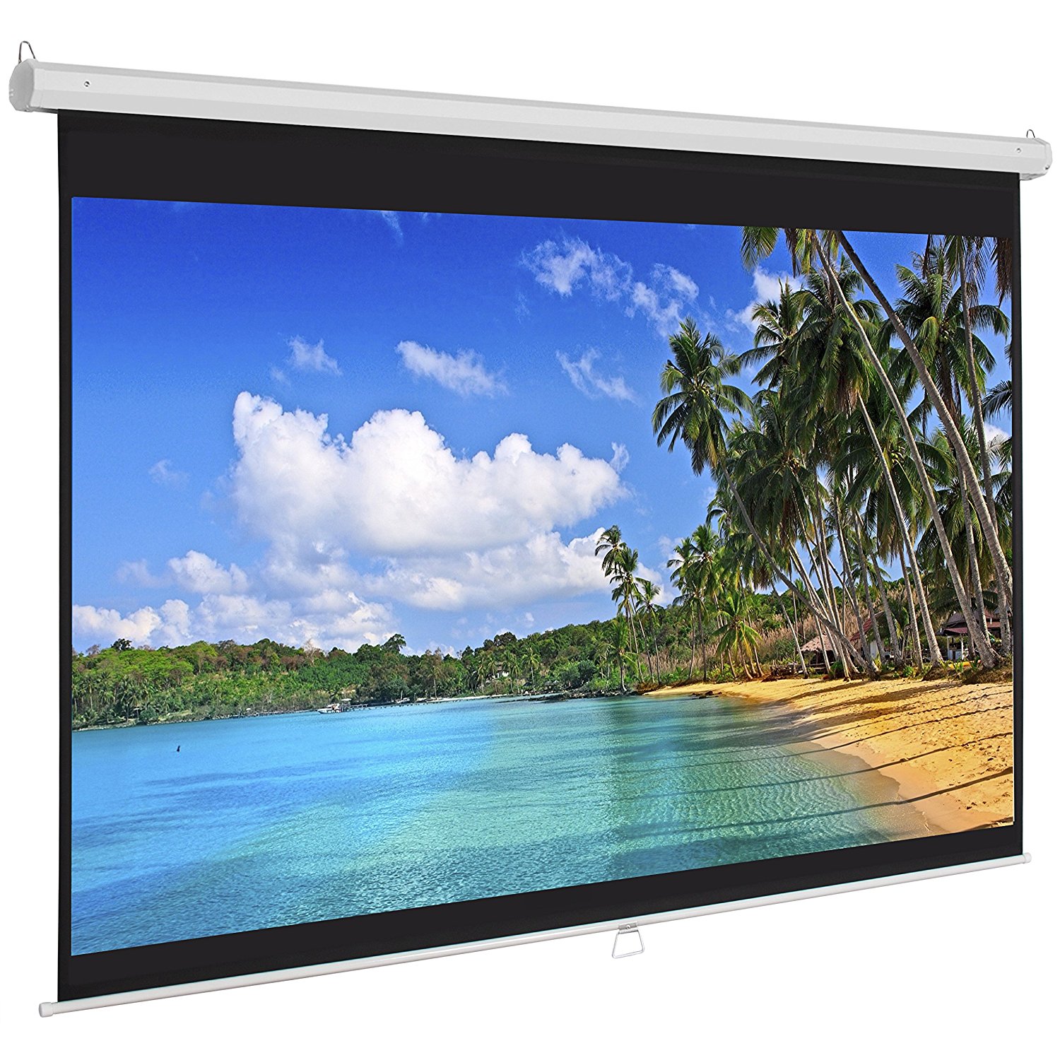 Amazon.com: Best Choice Products Manual Projector Projection Screen ...