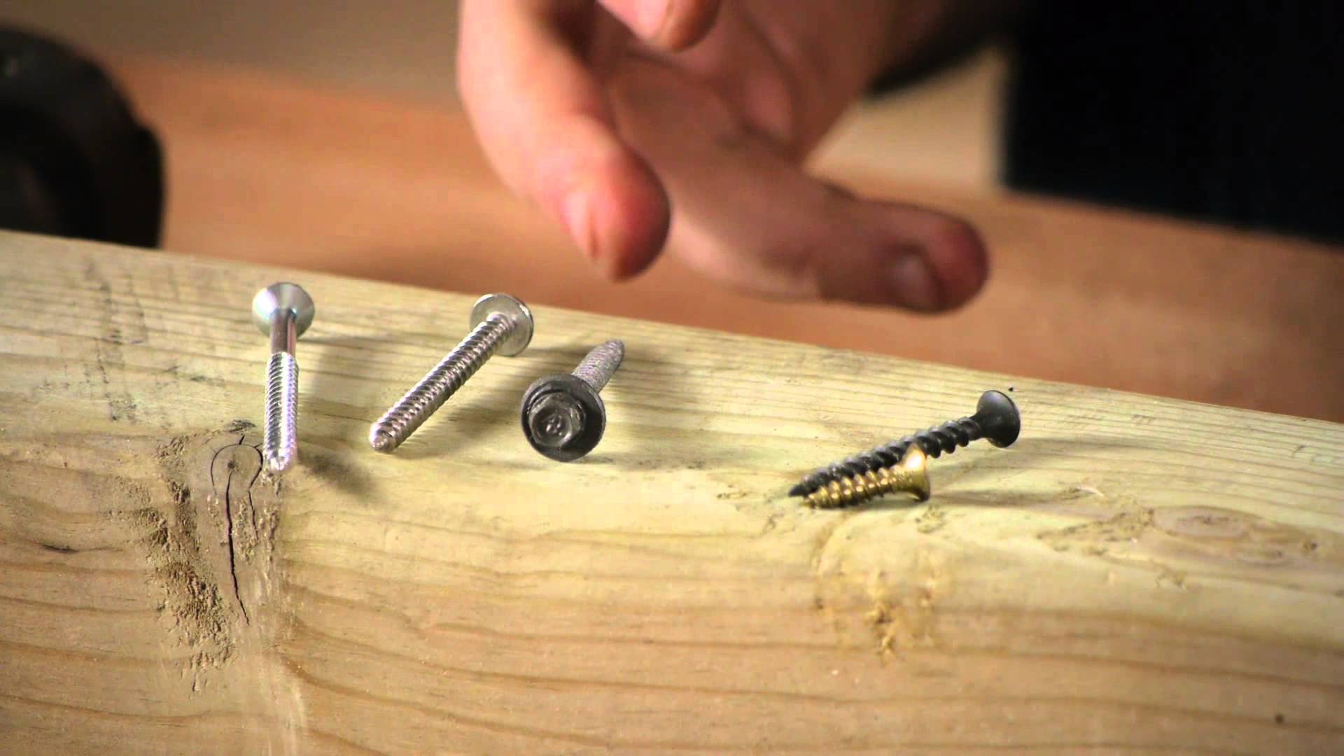 What Kind of Screws for Treated Wood? : Woodwork & Carpentry - YouTube