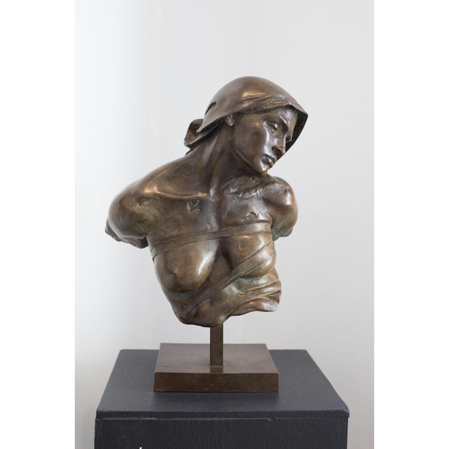Buste de Femme Esclave' Bronze Fine Sculpture by Christophe ...
