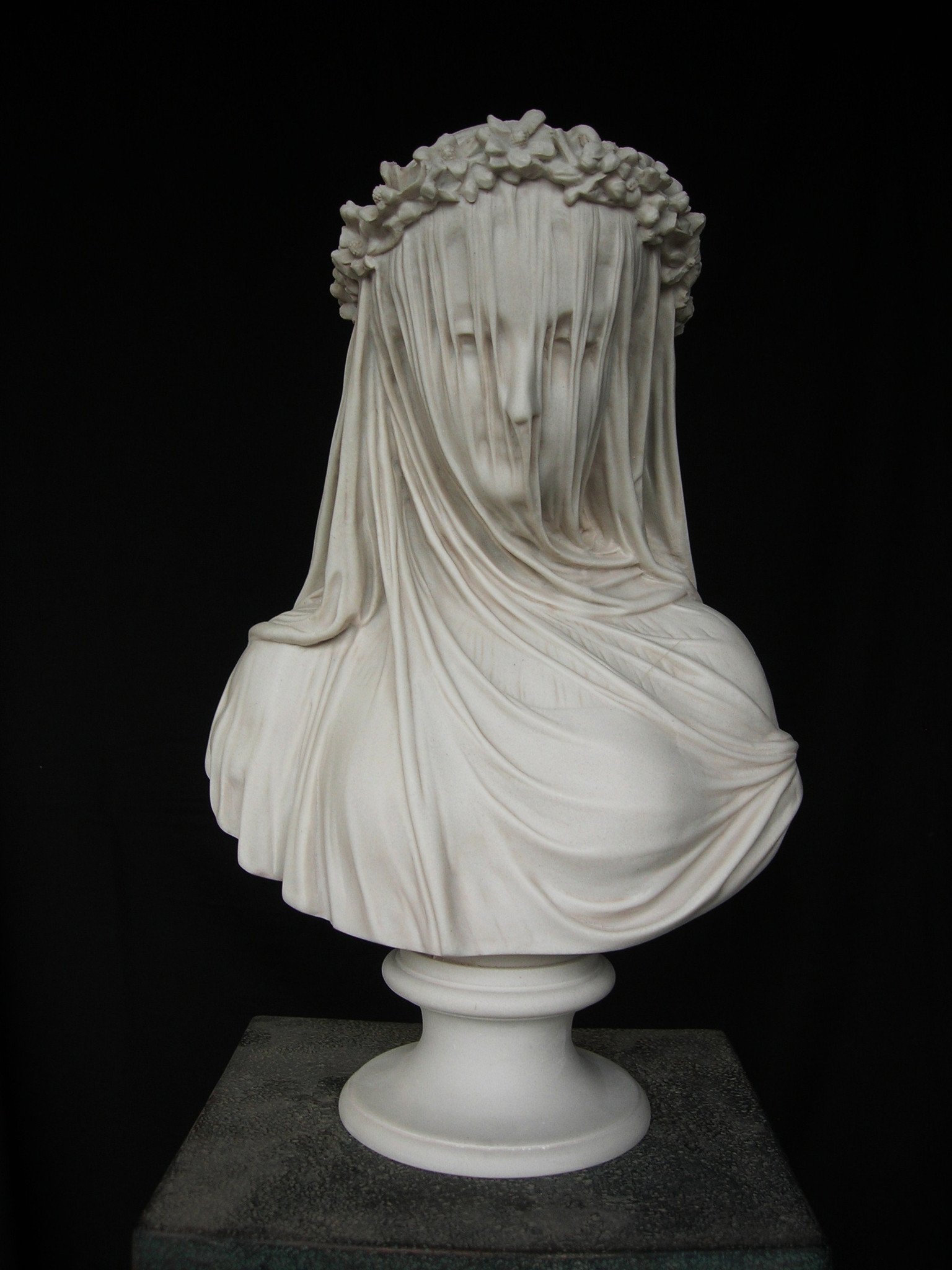 Marble Sculpture by Sculptured Arts Studio / Veiled Lady