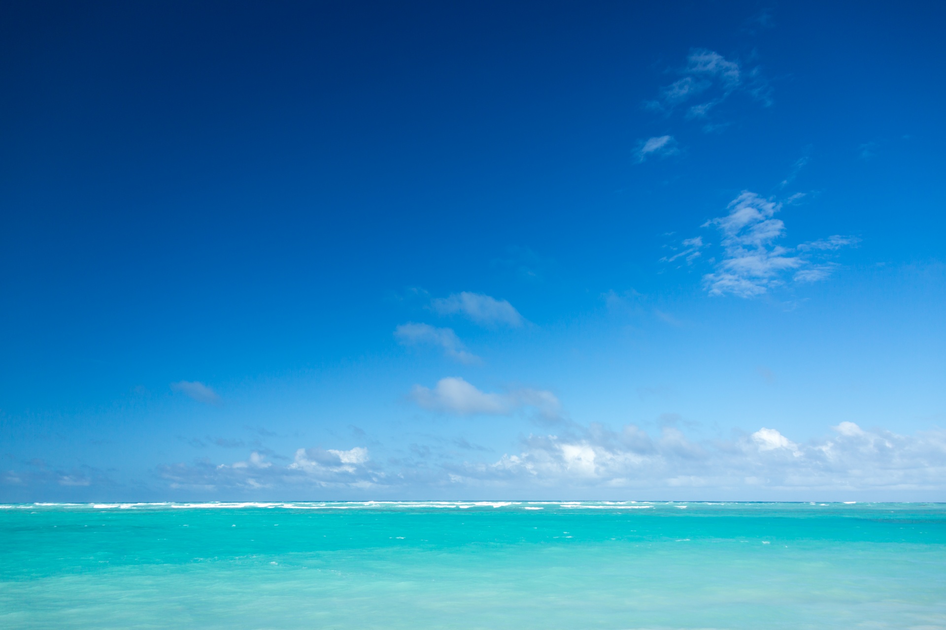 Caribbean Sea And Sky Free Stock Photo - Public Domain Pictures