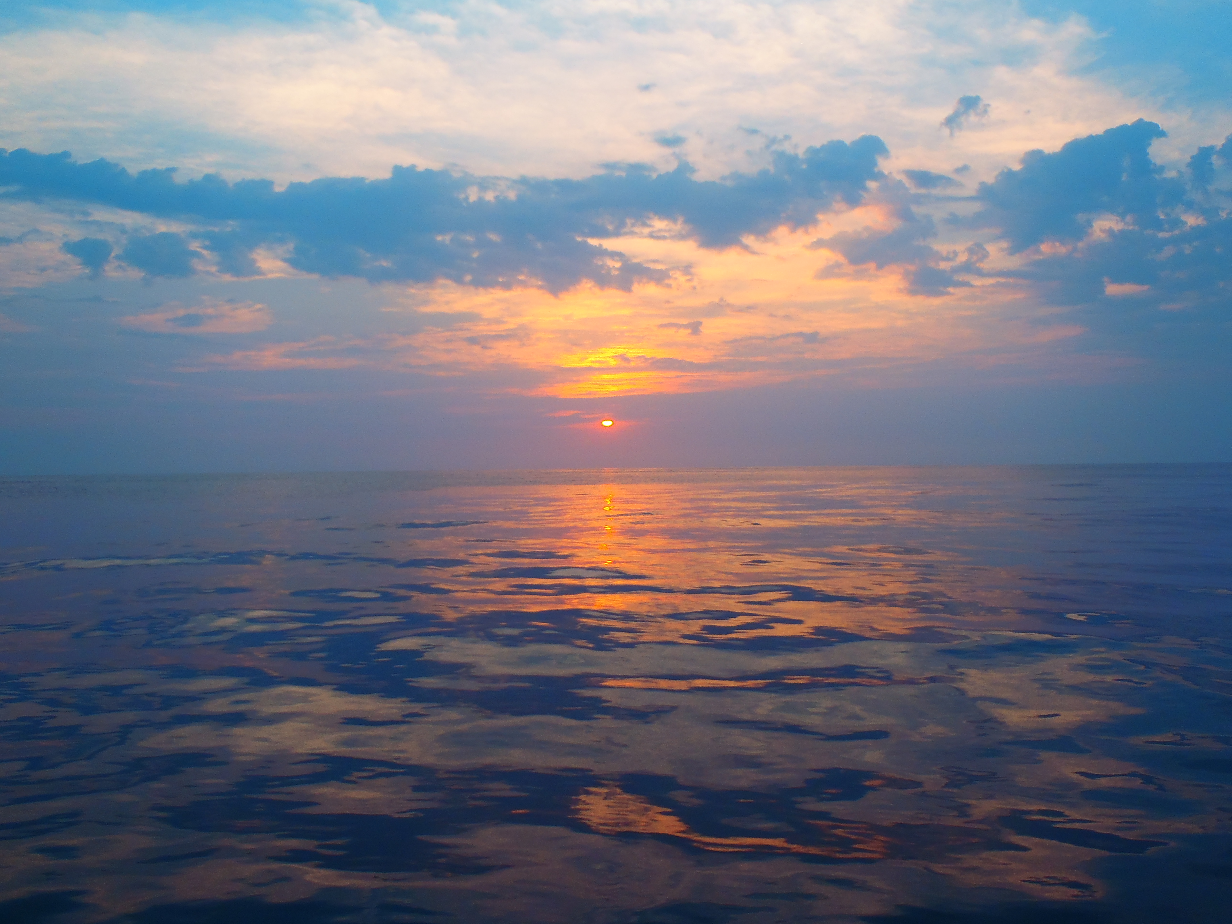 Sunset at Sea – SV Mermaid