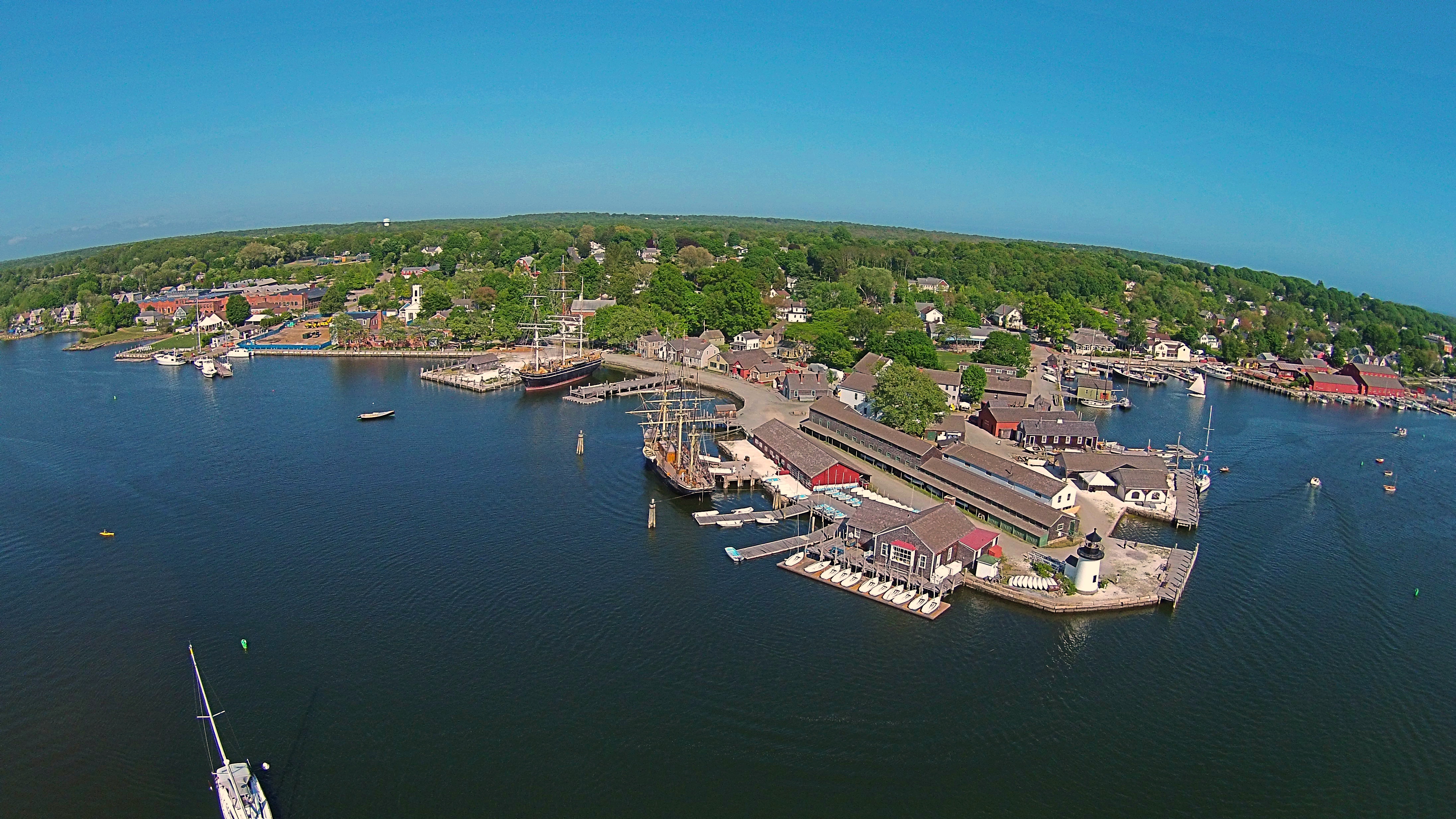 Mystic Seaport | Above The Fray Aerials
