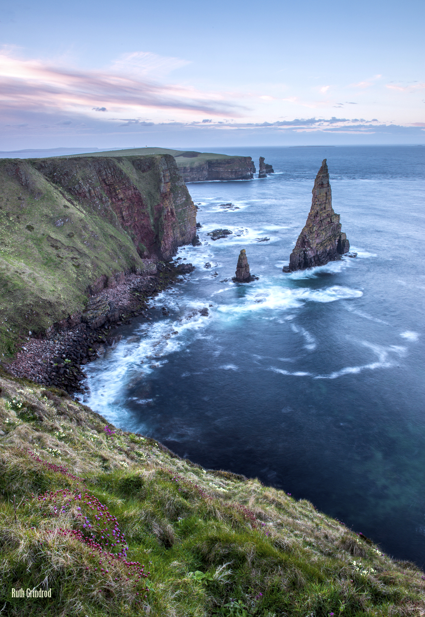Sea stack portrait – Ruth Grindrod Landscape Photography
