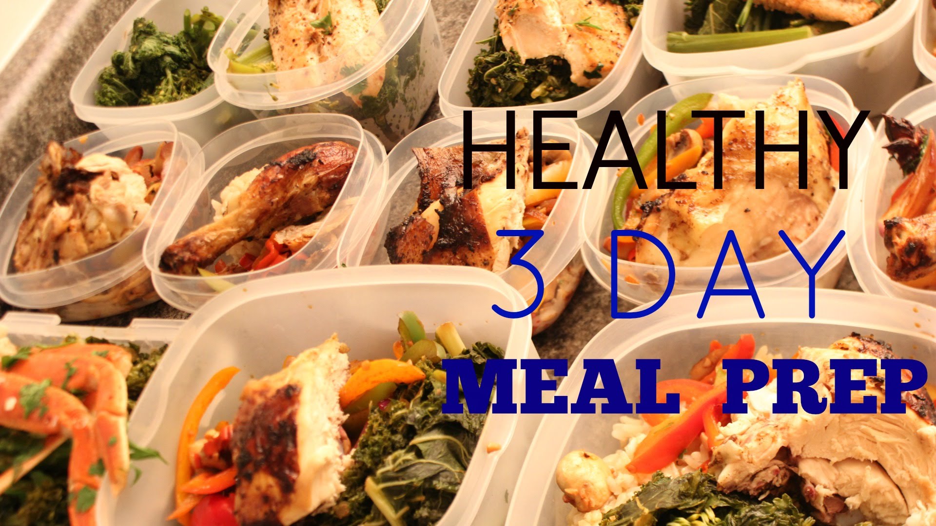 Healthy Chicken and Seafood Meal Prep - YouTube