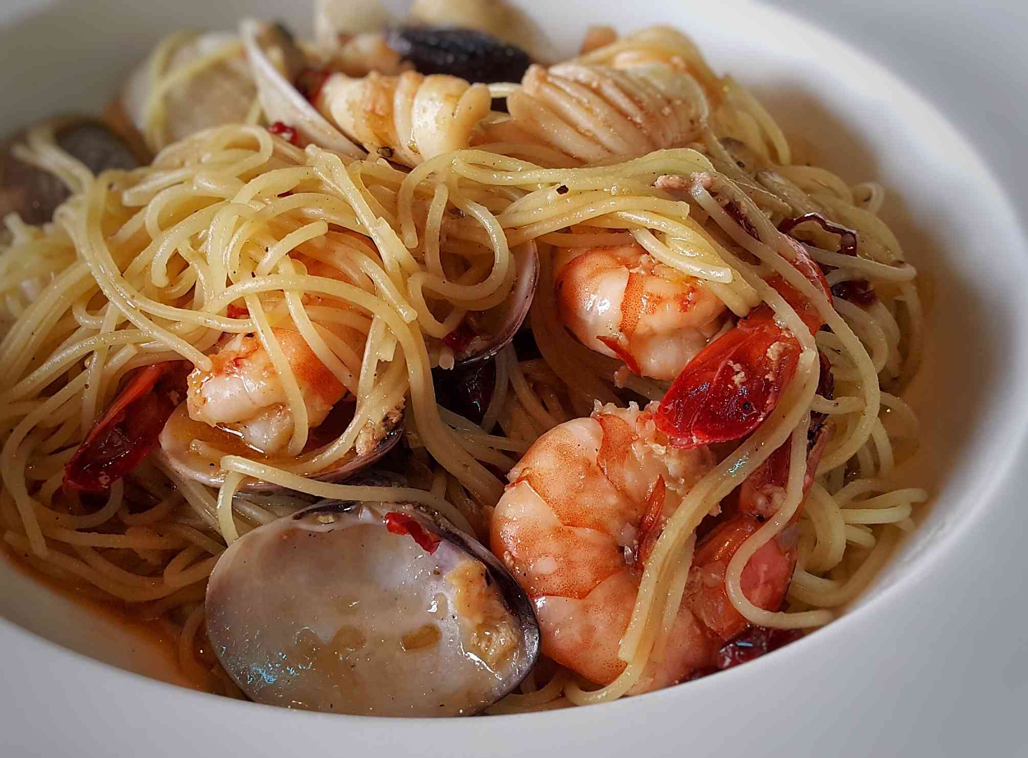A Recipe for Oven-Baked Seafood Spaghetti