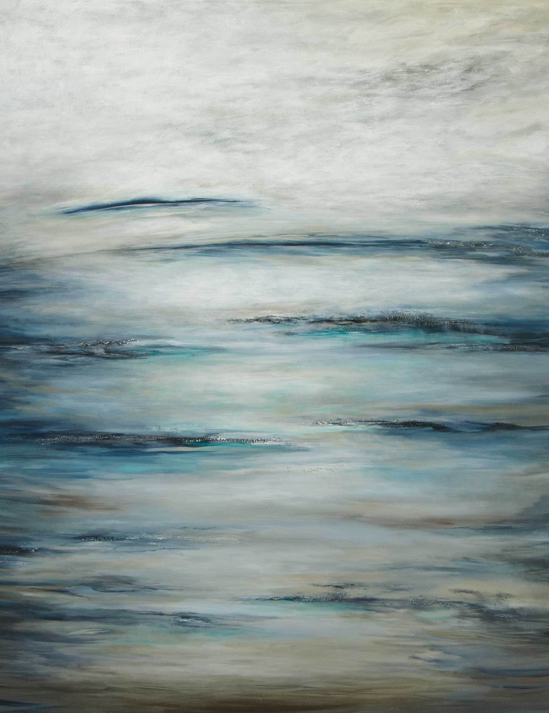 Sweeping Ethereal Seascape by Michelle Hinz | Louis Leonard Art