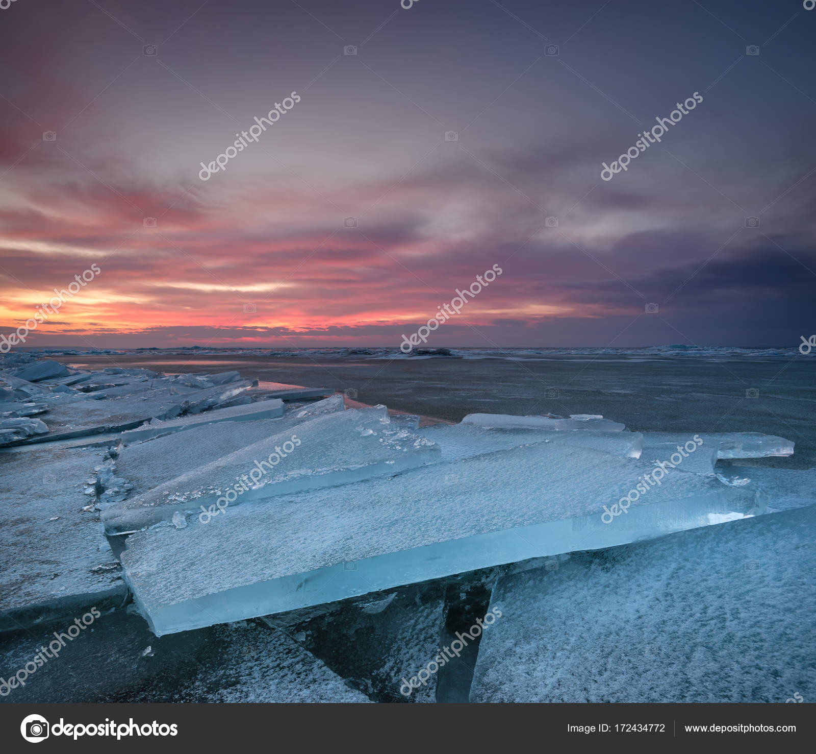 seascape in the winter time — Stock Photo © biletskiy_e #172434772