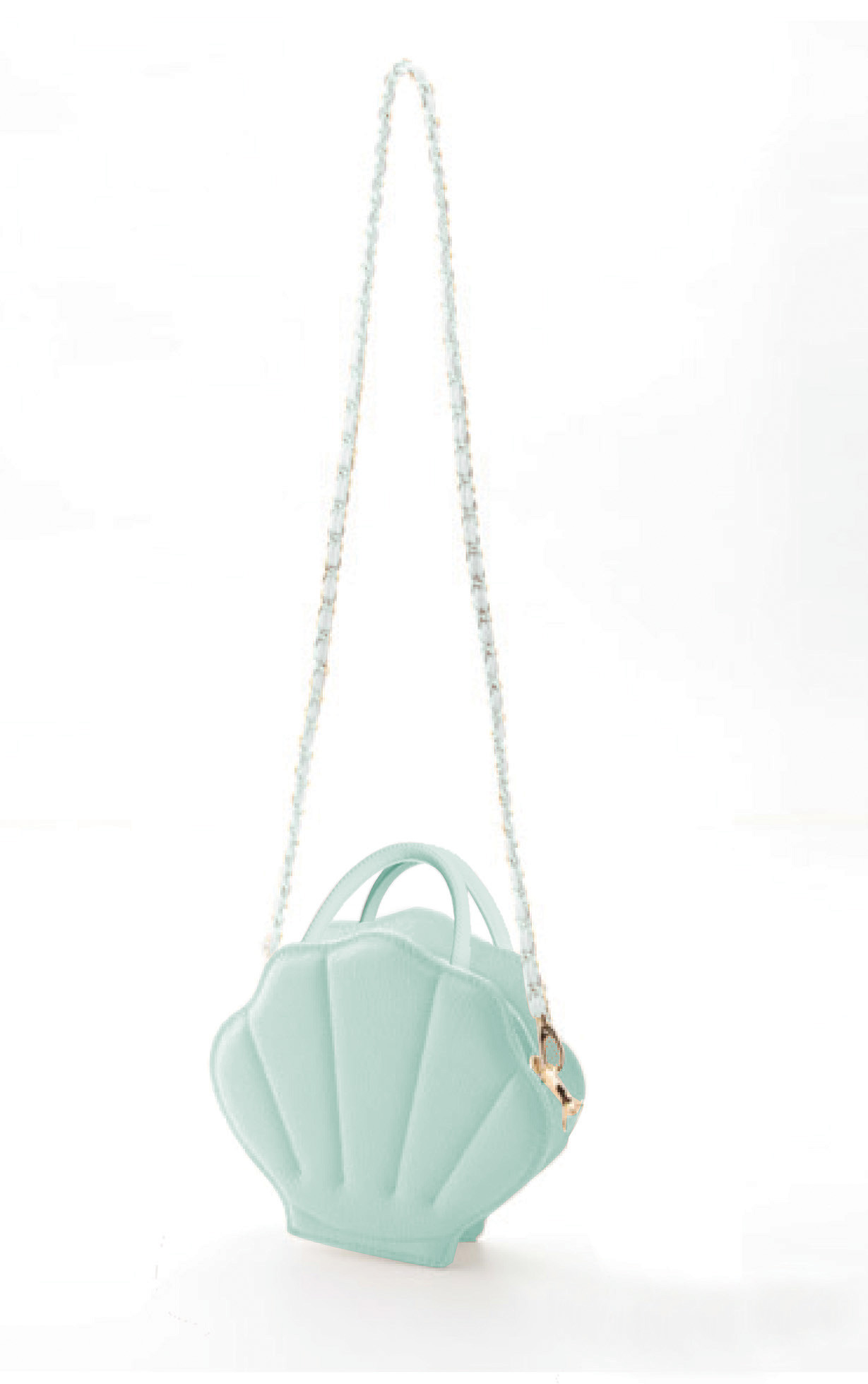 Mermaid Whimsy Sea Shell Purse in Mint Green | Sincerely Sweet Boutique