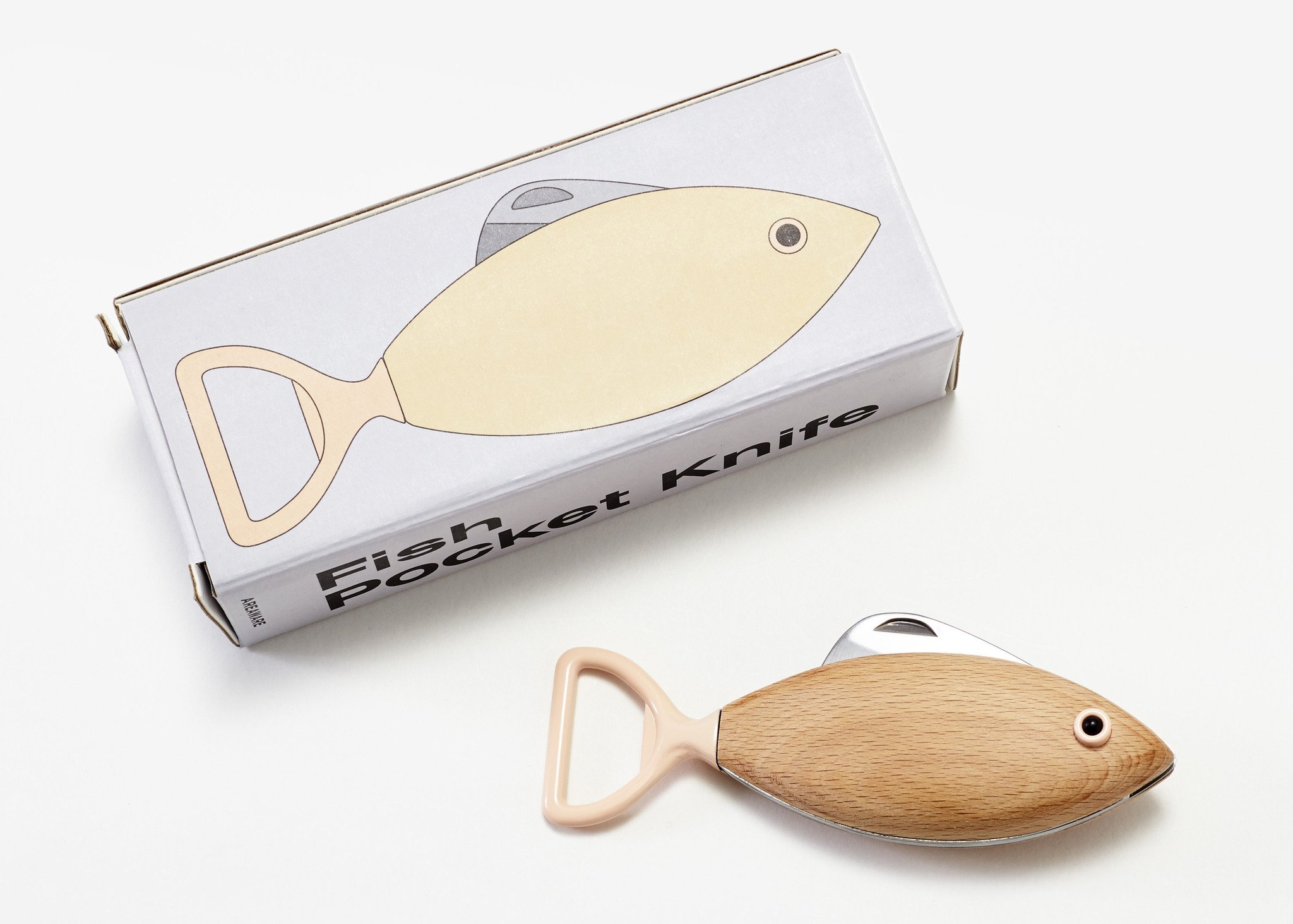Areaware | Fish Pocket Knife by Axel Brechensbauer | Seashell
