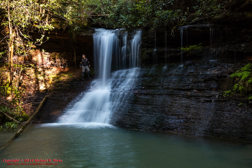 Honey Creek - Secluded Falls - May 3, 2014 | Honey Creek - M… | Flickr