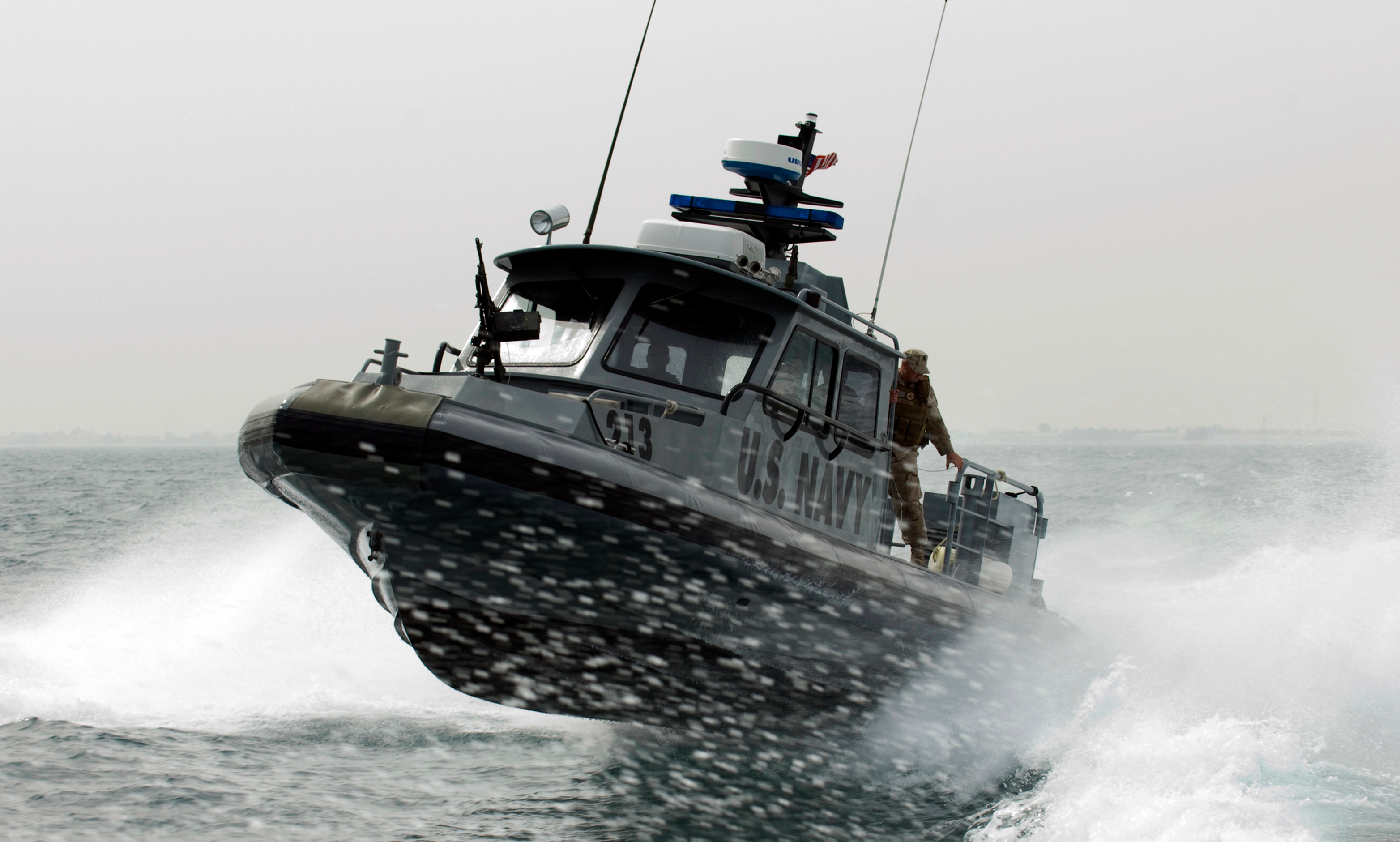 File:US Navy 090210-N-9671T-144 A port security boat patrols the ...