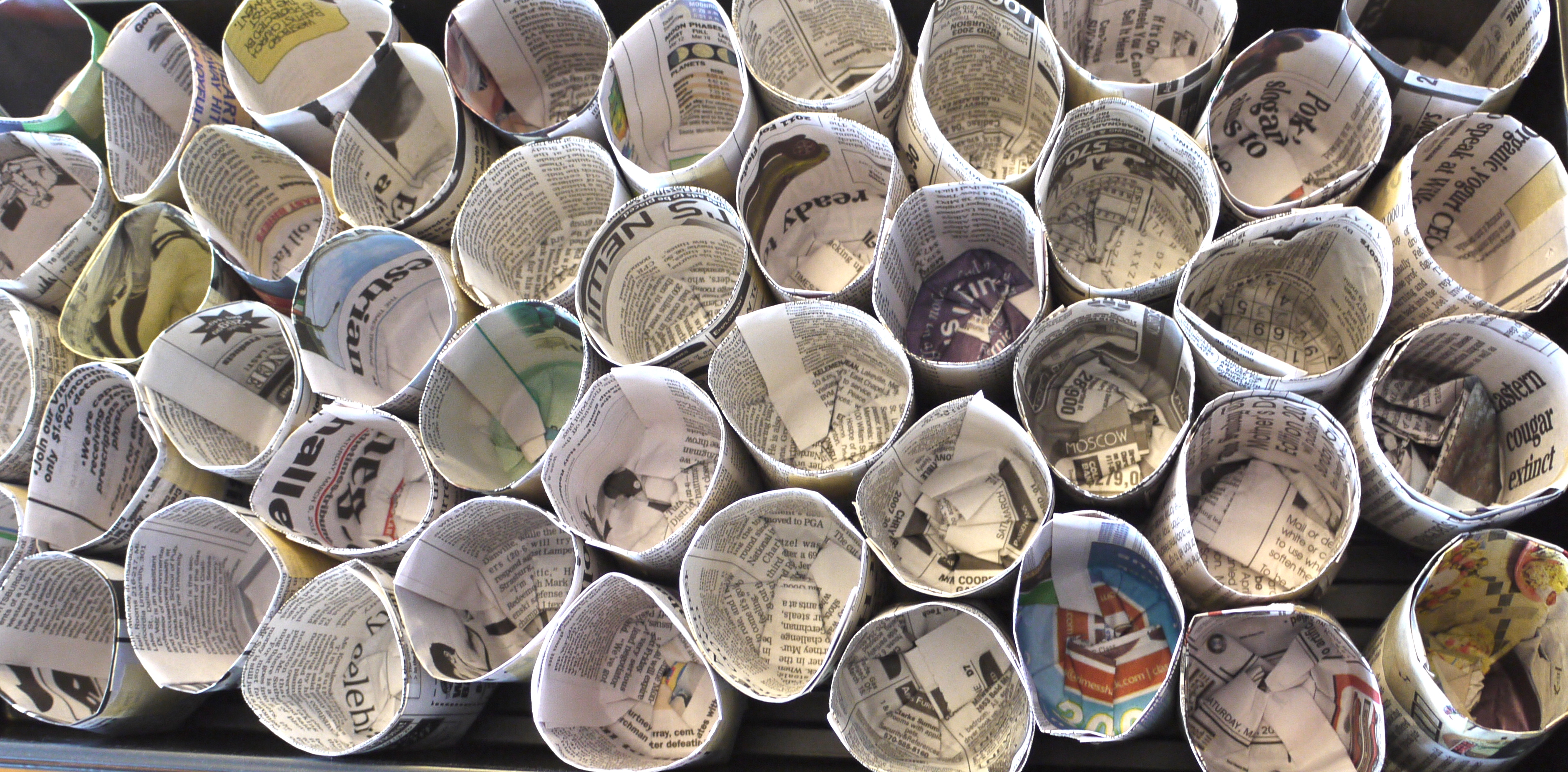 Seed Starting Pots From Newspaper |