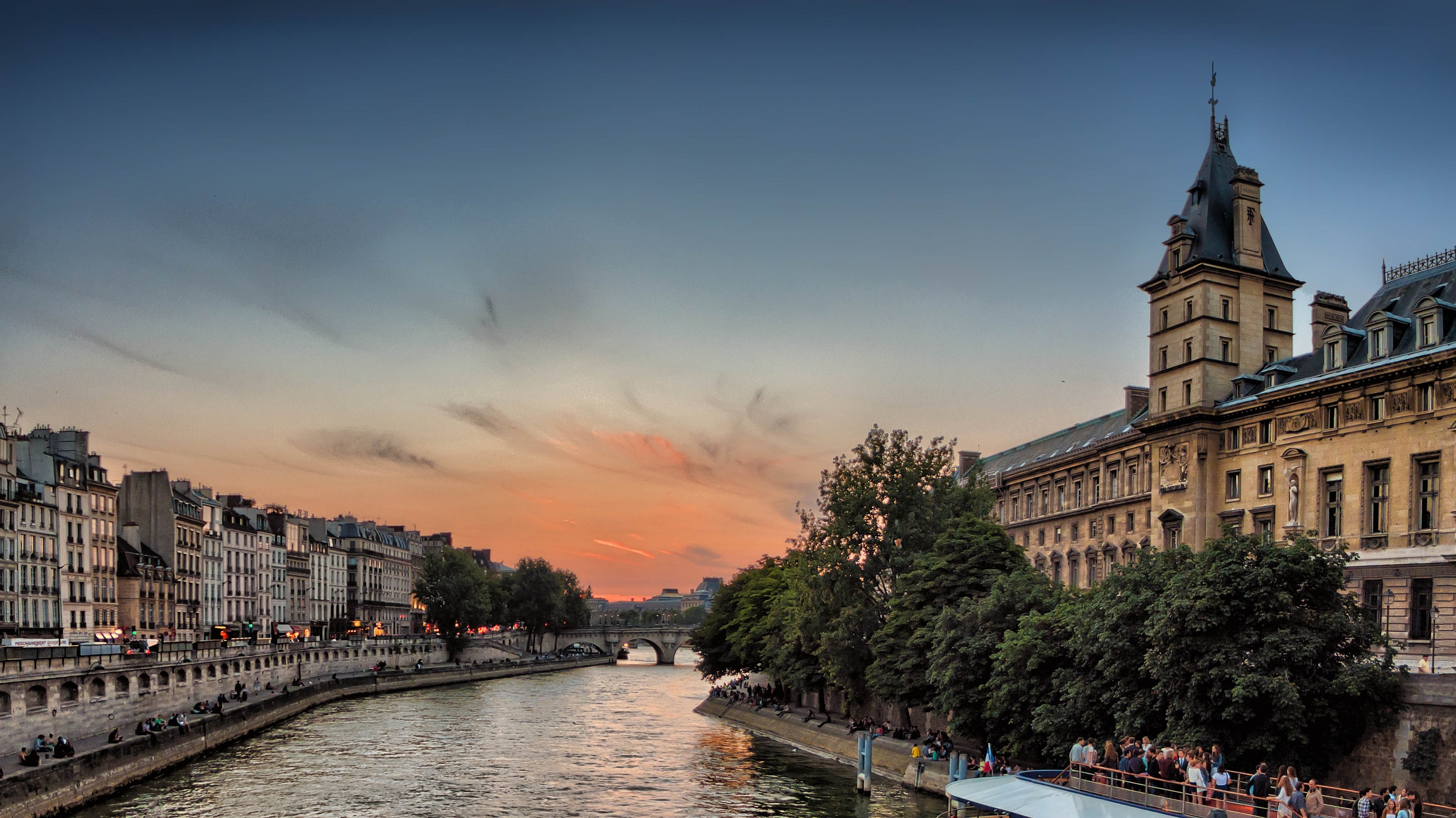Seine river photo