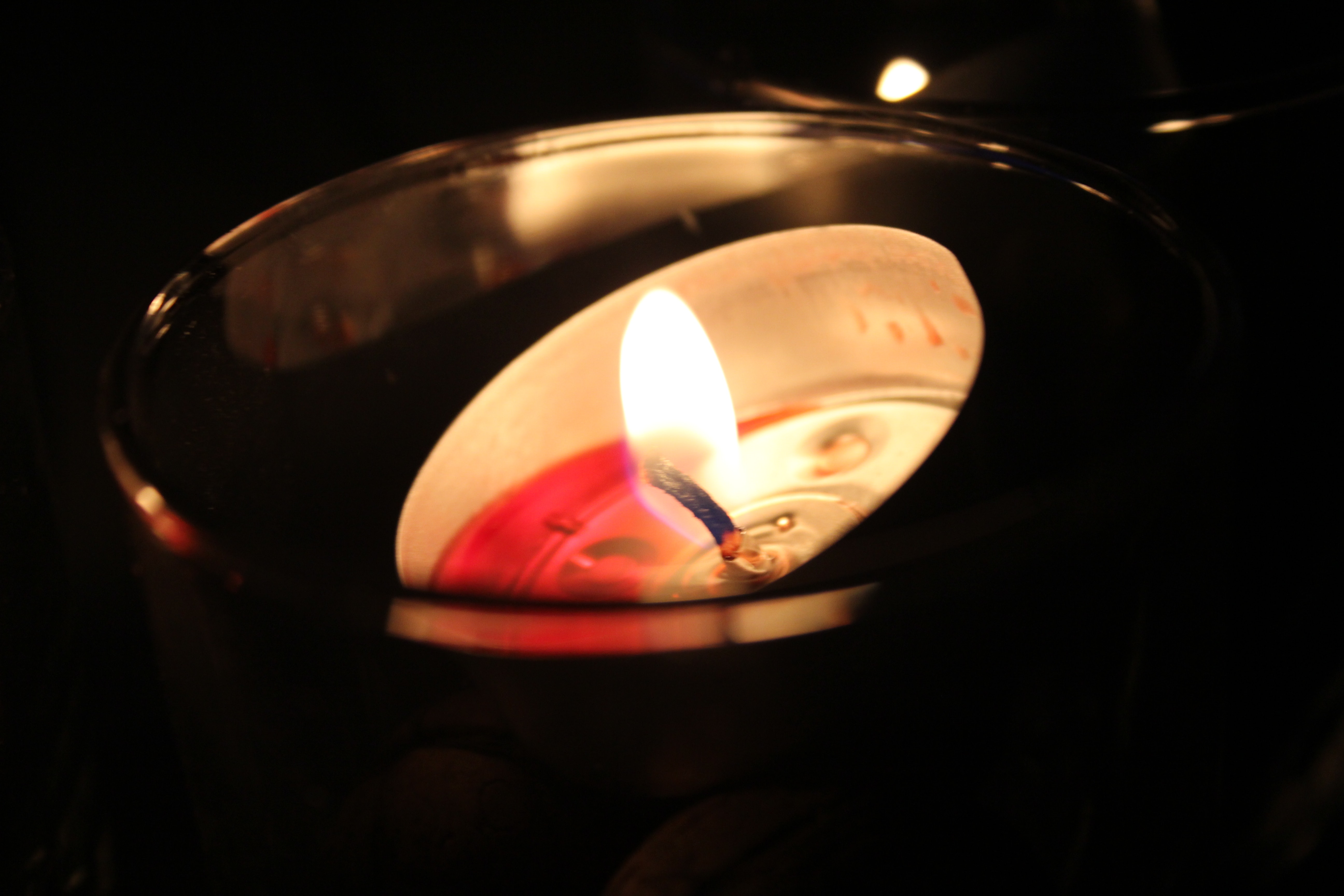 Selective Focus Photography Scented Candle, Blur, Hot, Round out, Ring, HQ Photo