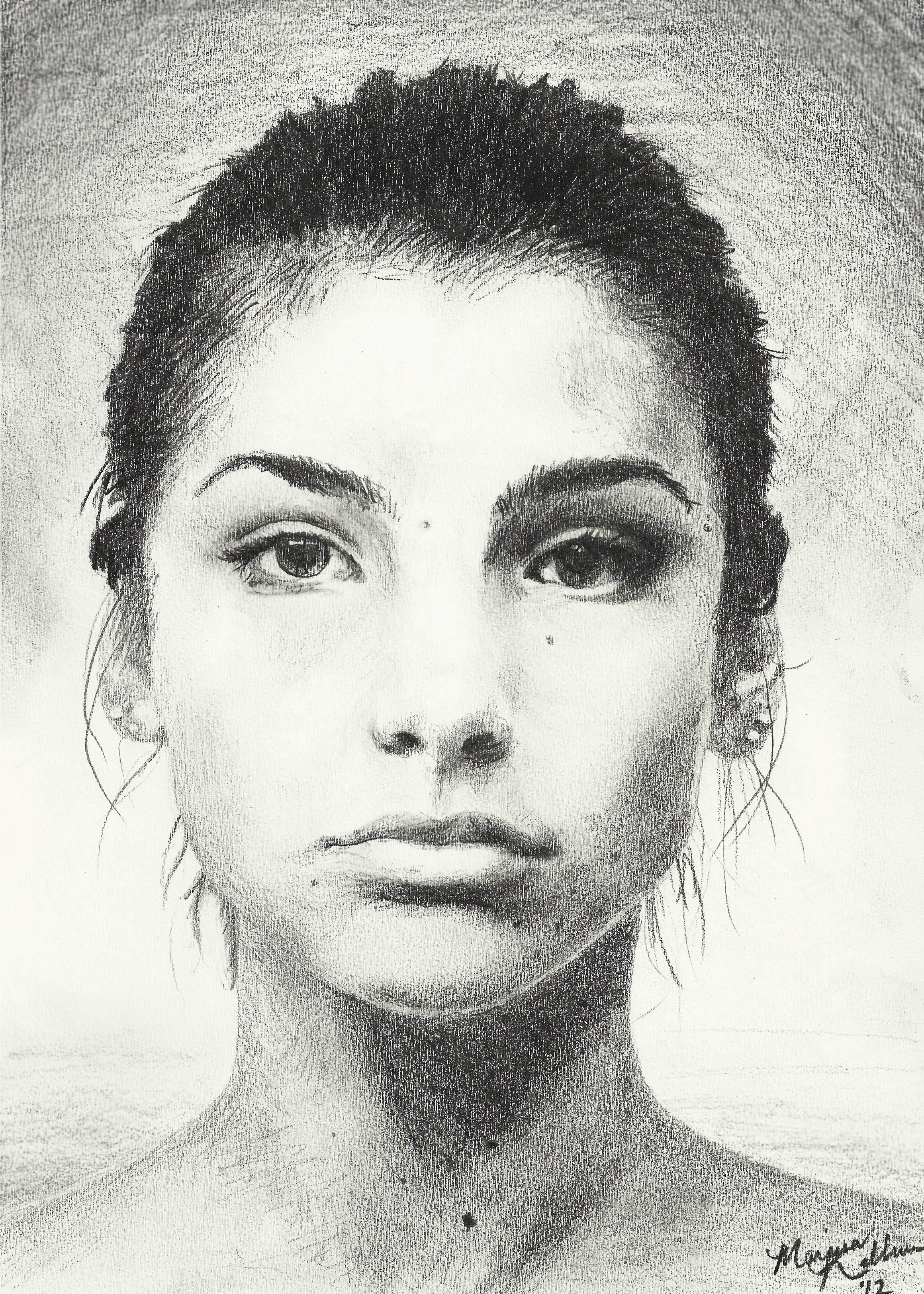 Self Portrait in Pencil by Leoplurodon16 on DeviantArt
