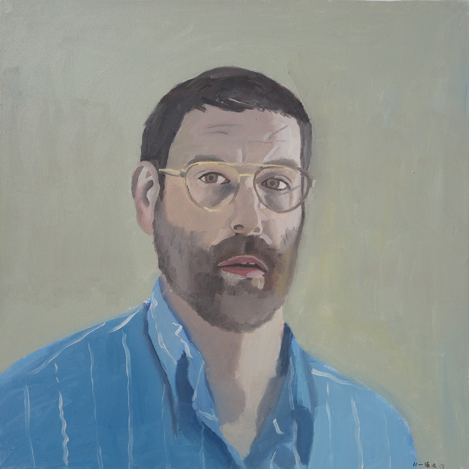 Self Portrait Series 19th July 1991 – Bryan Charnley